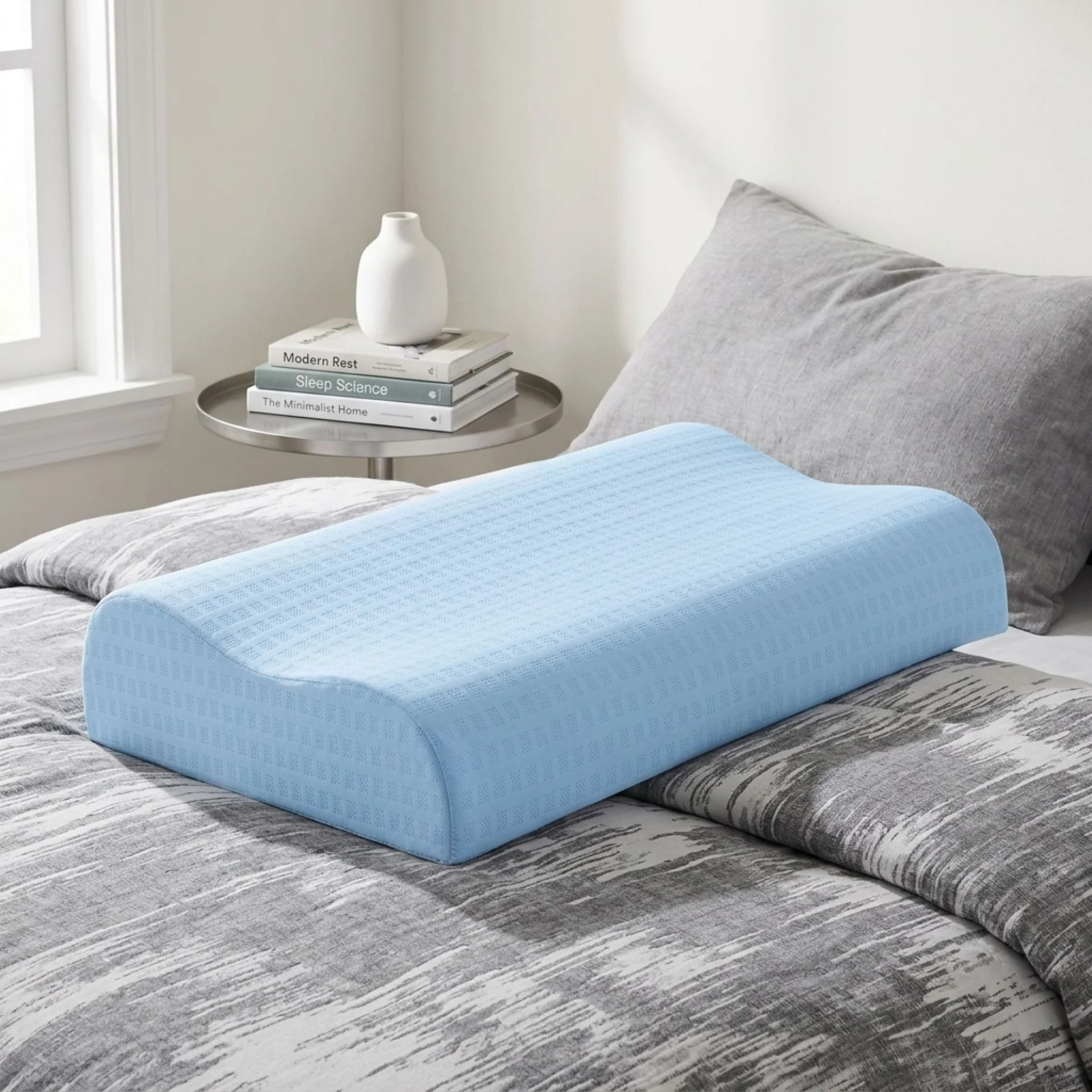 IceContour Memory Foam Pillow 60 x 35 x 10/12CM - Image 6