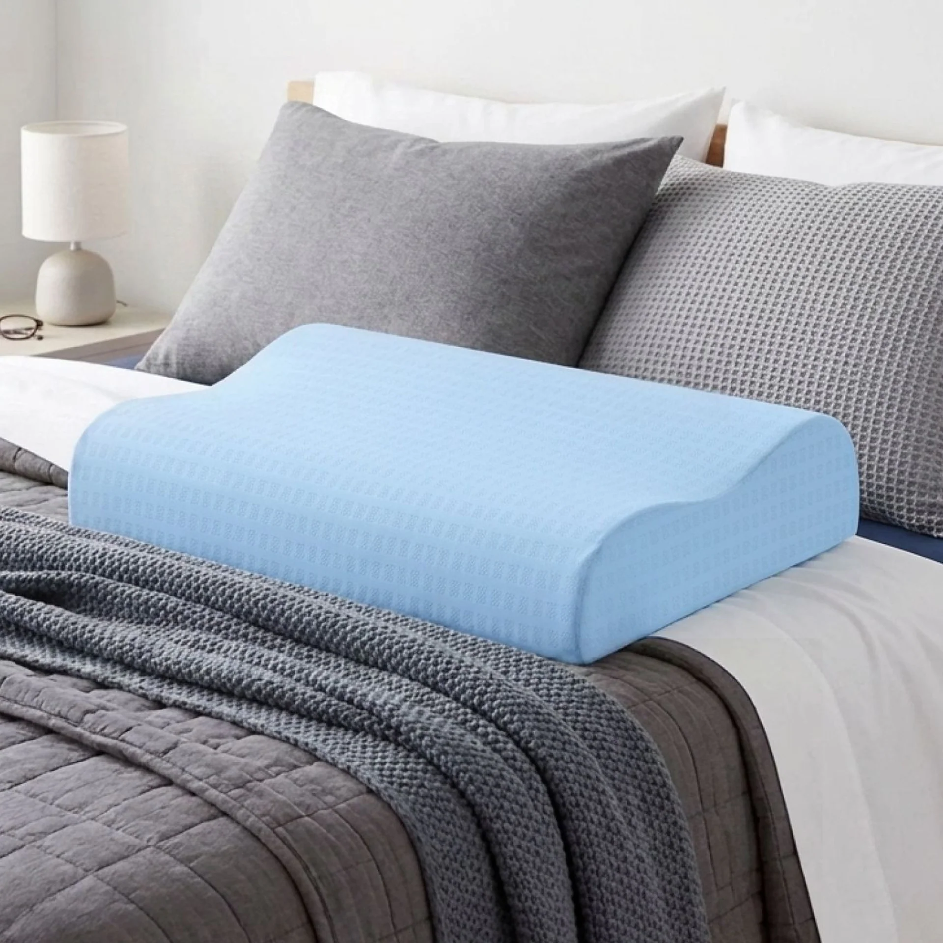 IceContour Memory Foam Pillow 60 x 35 x 10/12CM - Image 7