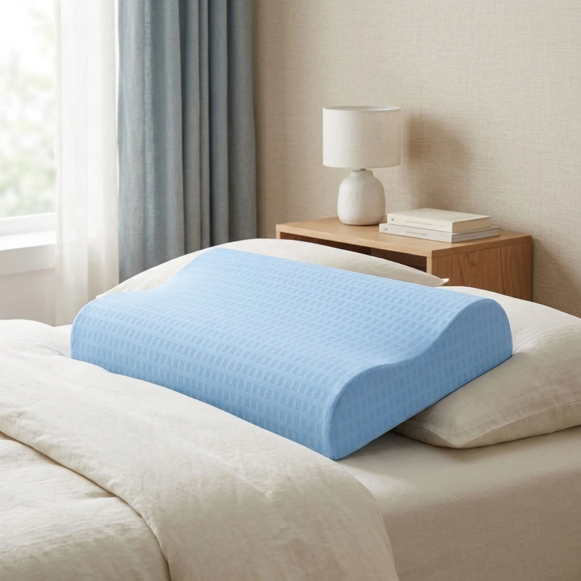 IceContour Memory Foam Pillow 60 x 35 x 10/12CM - Image 9