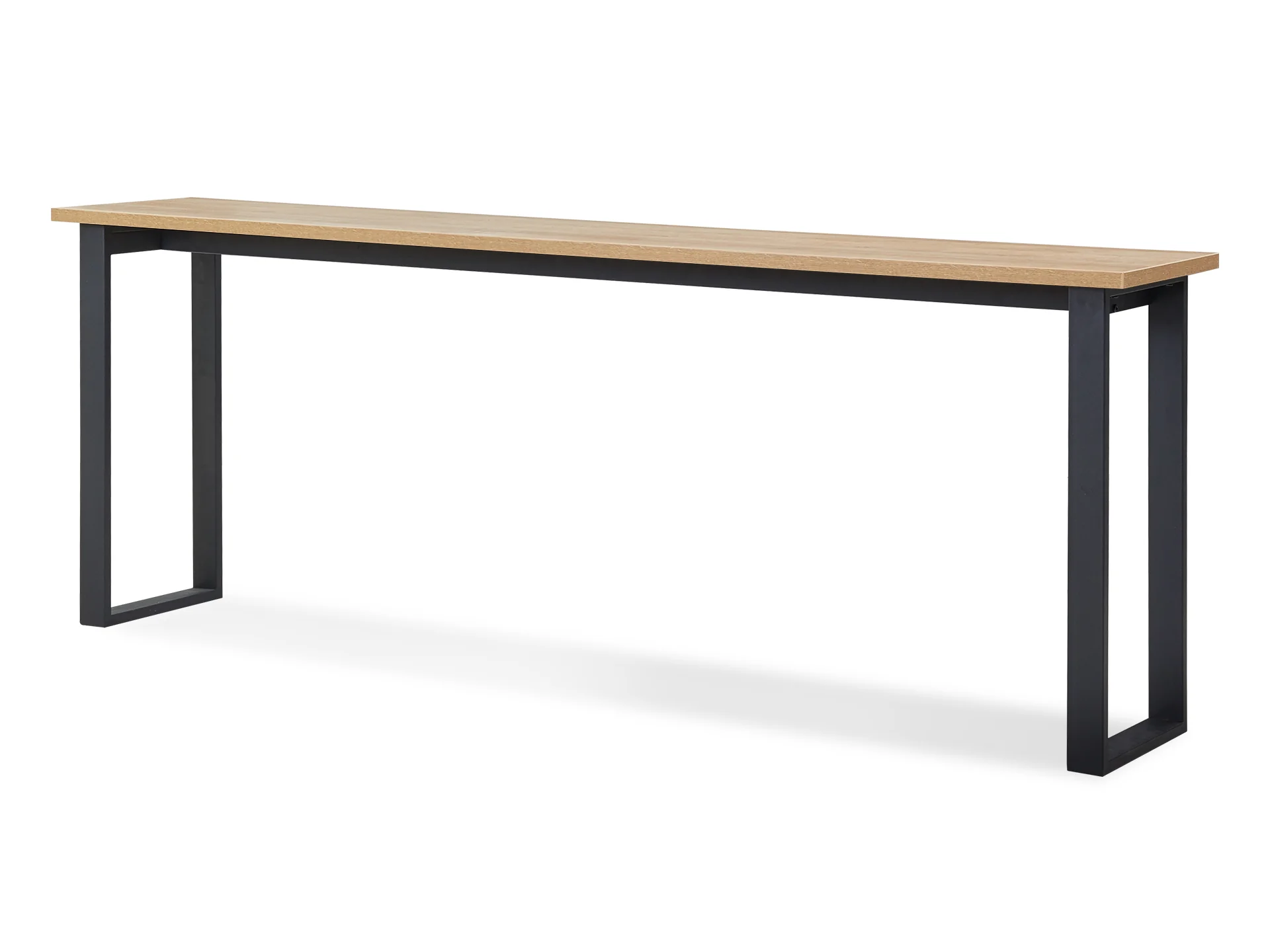 Ira Wooden Console Table - Oak - Image 2