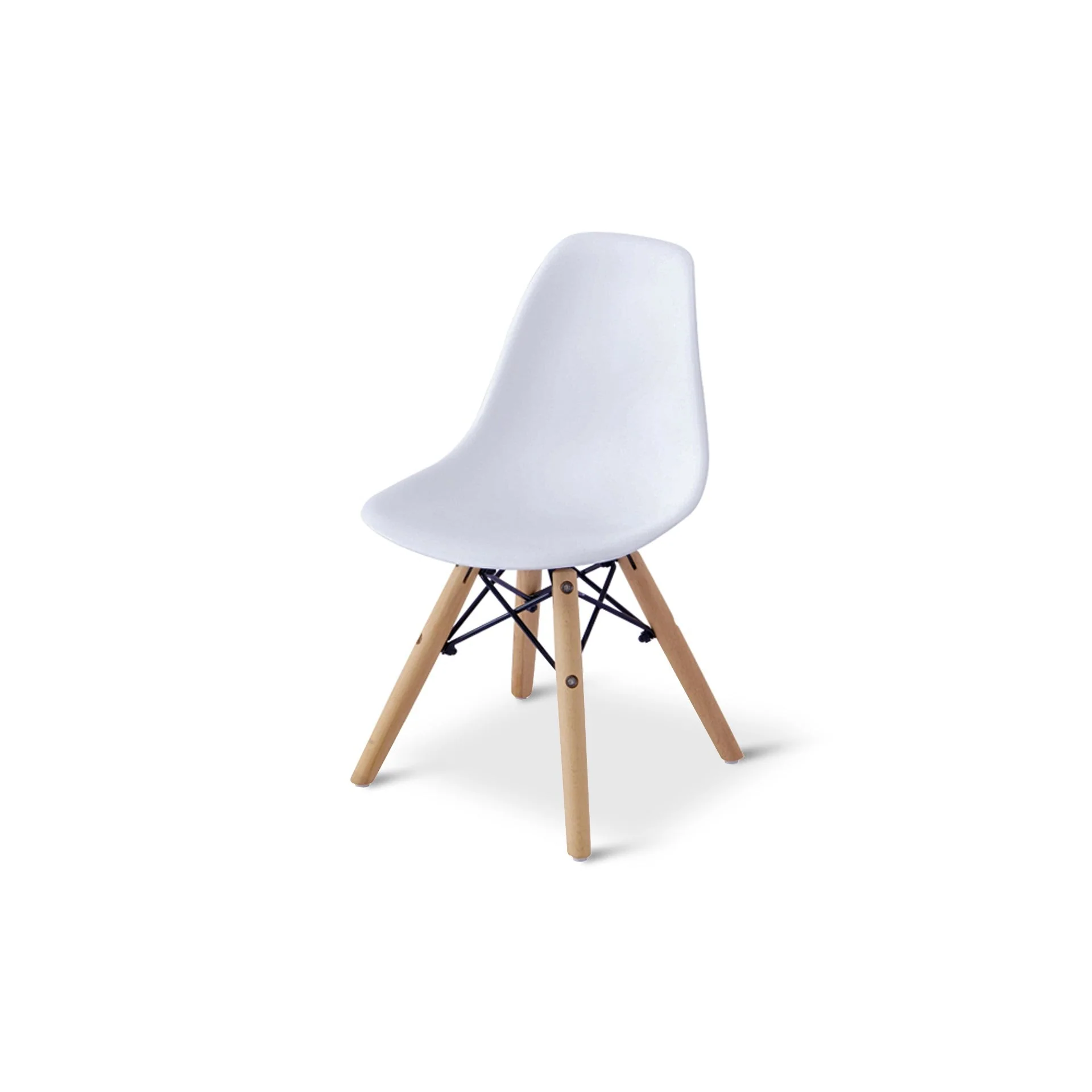 Iris 5 Piece Kids Table With Chairs Set - White - Image 5