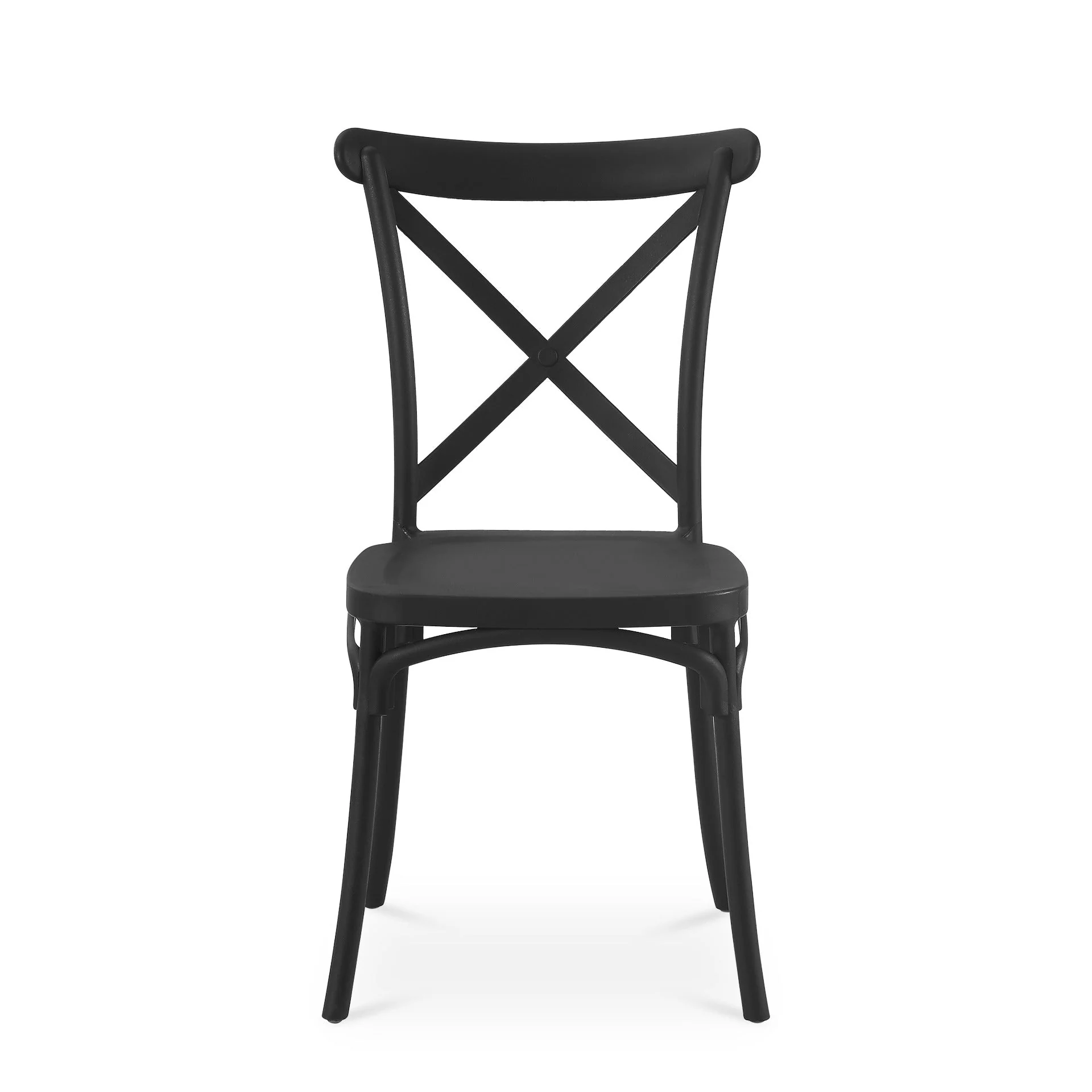 Isaac Dining Chair - Set of 4 - Black - Image 8