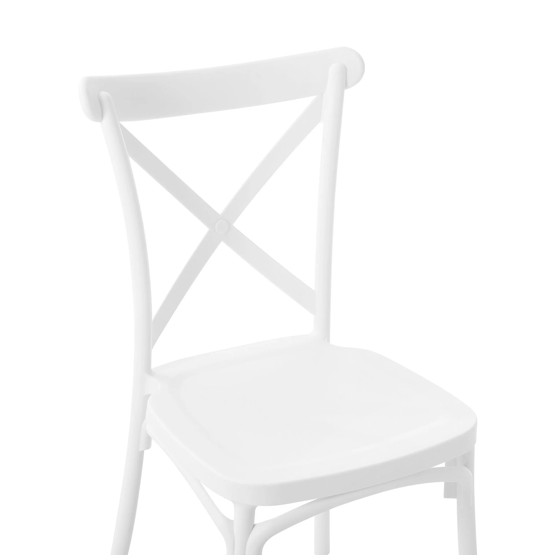 Isaac Dining Chair - Set of 4 - White - Image 9