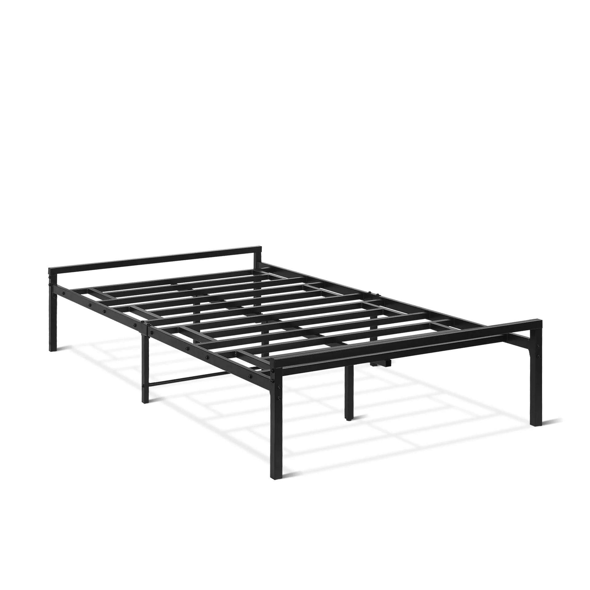 Isla King Single Metal Bed Frame - Black - Image 7