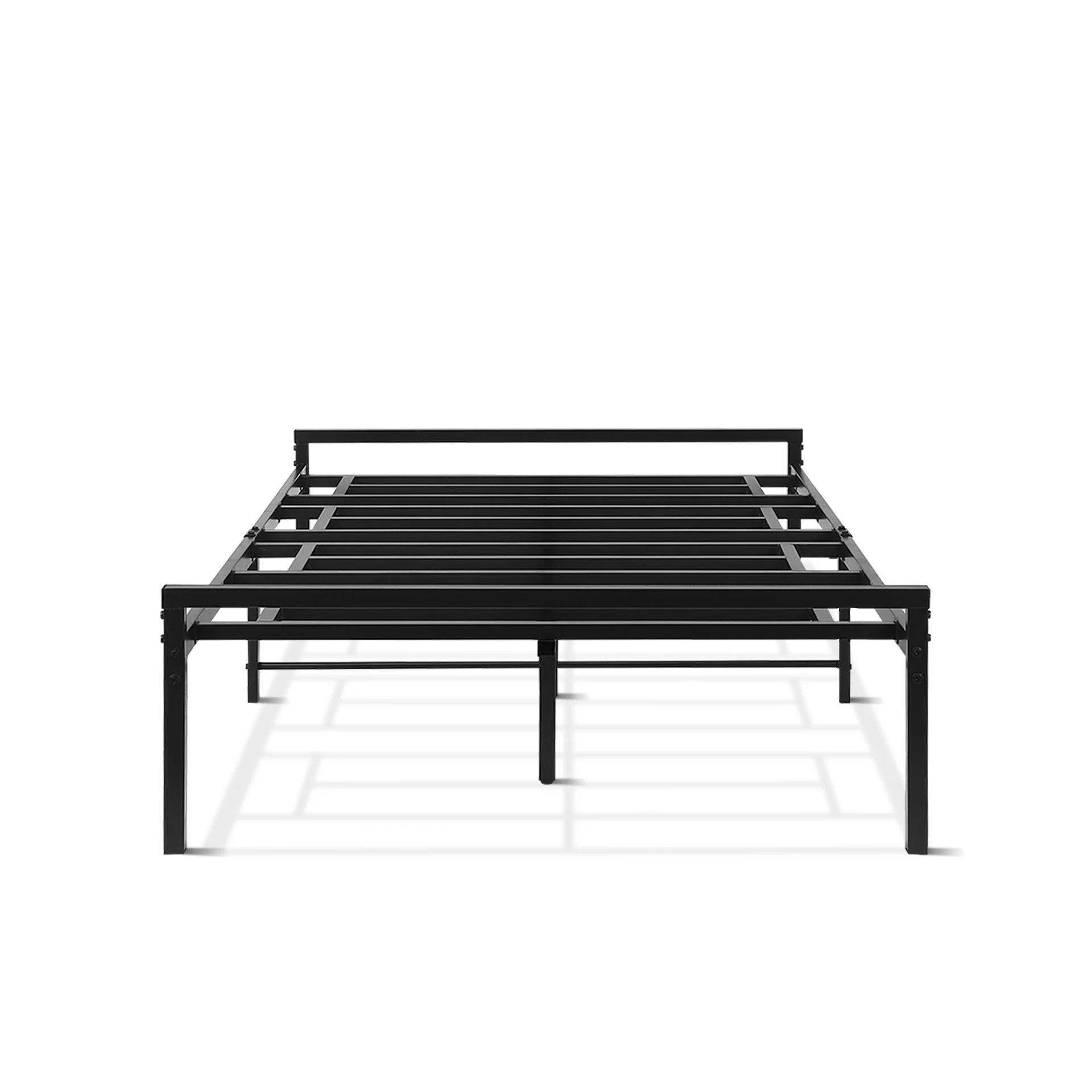 Isla King Single Metal Bed Frame - Black - Image 8