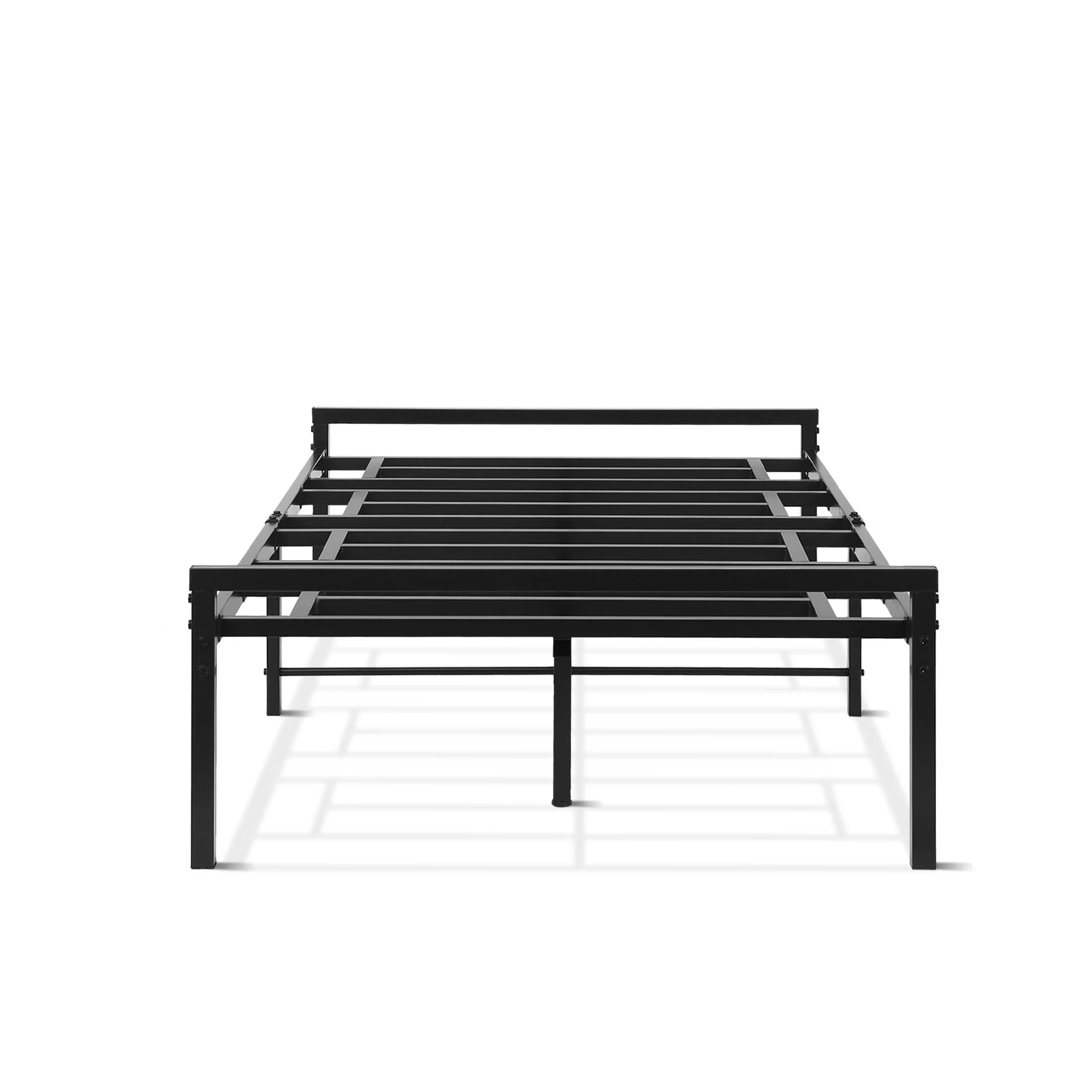 Isla Single Metal Bed Frame - Black - Image 7
