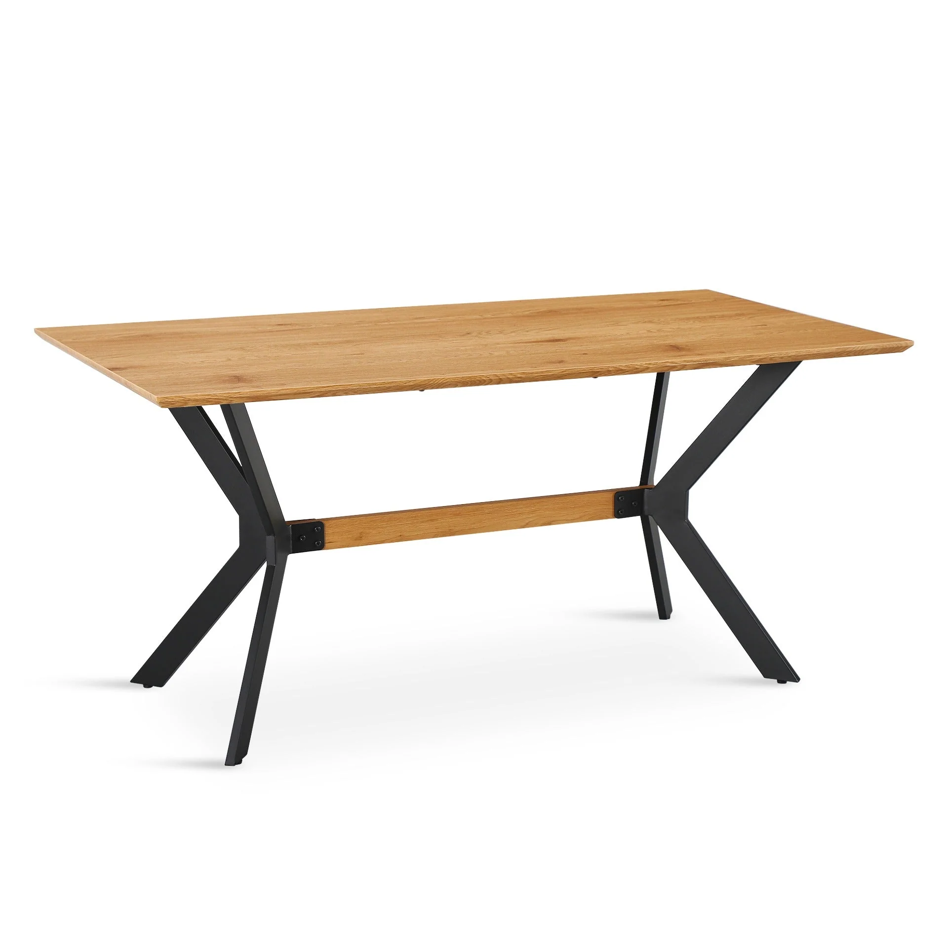 Jackson Dining Table 160 x 80cm - Natural - Image 5