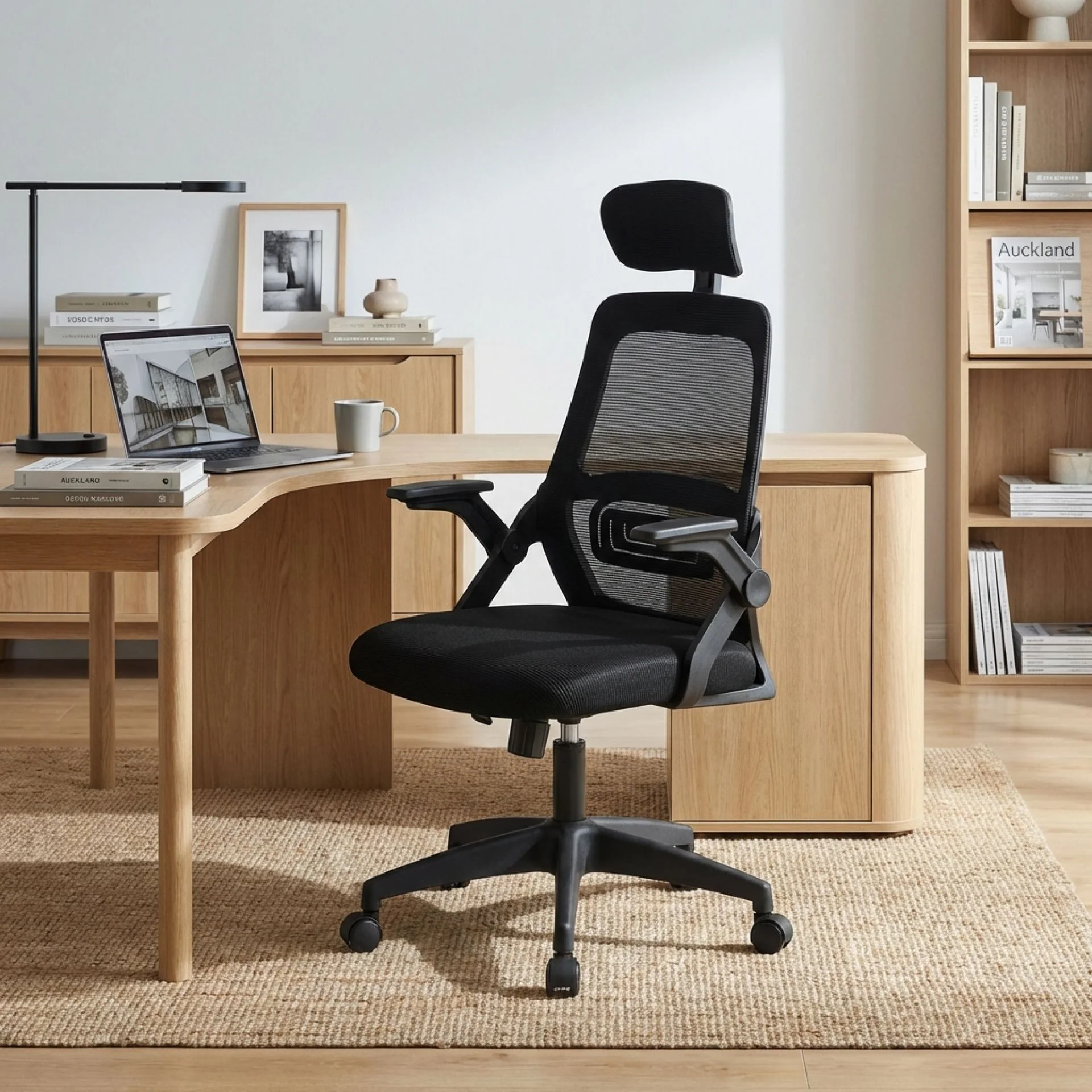 Jalen Office Chair - Black - Image 3
