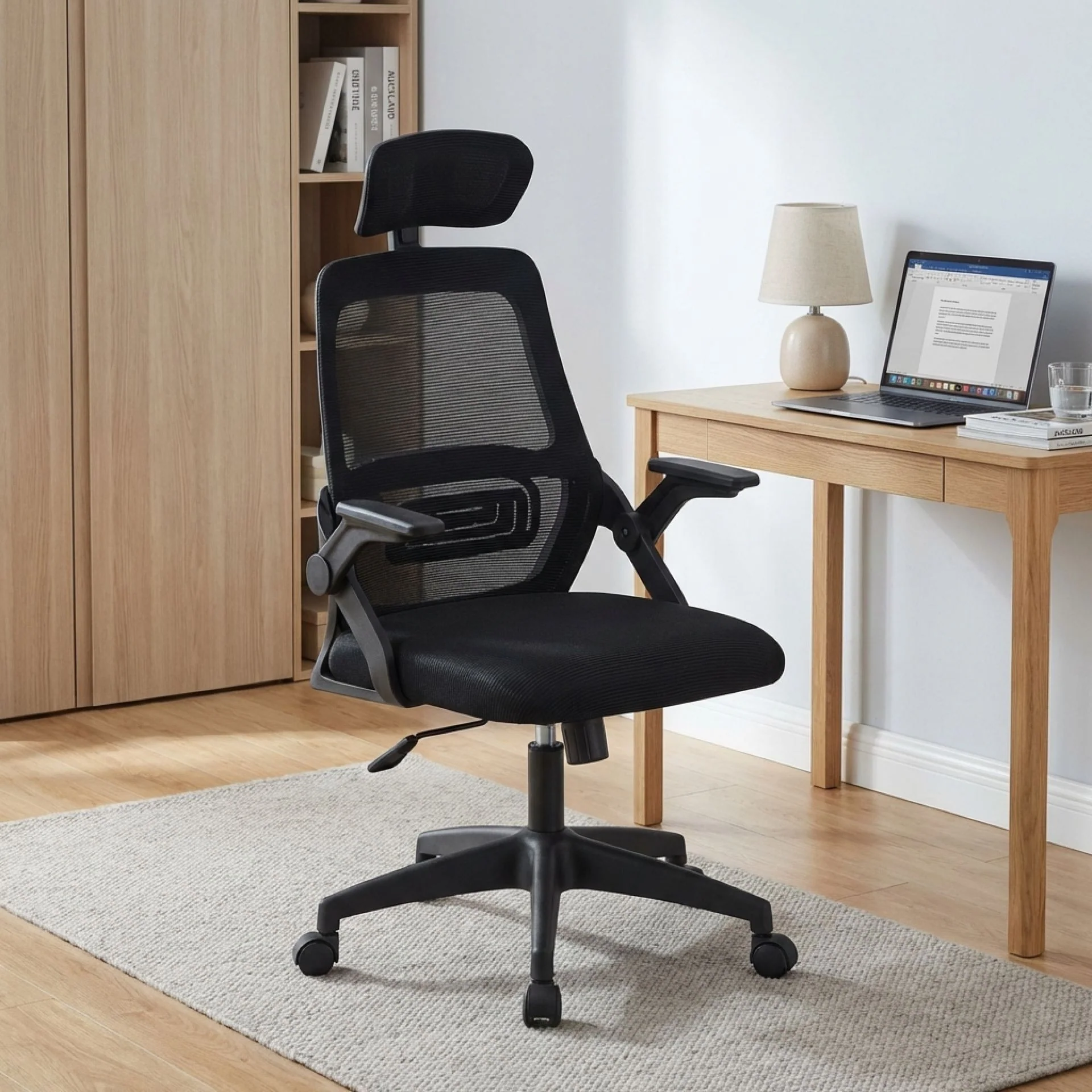 Jalen Office Chair - Black - Image 4