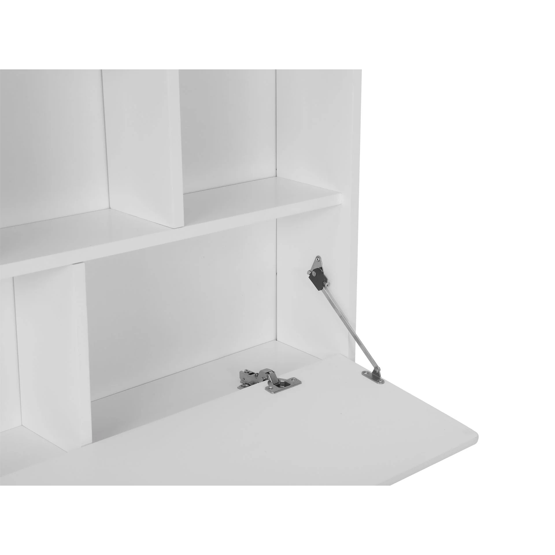 Jamie Single Wooden Bed Frame - White - Image 8