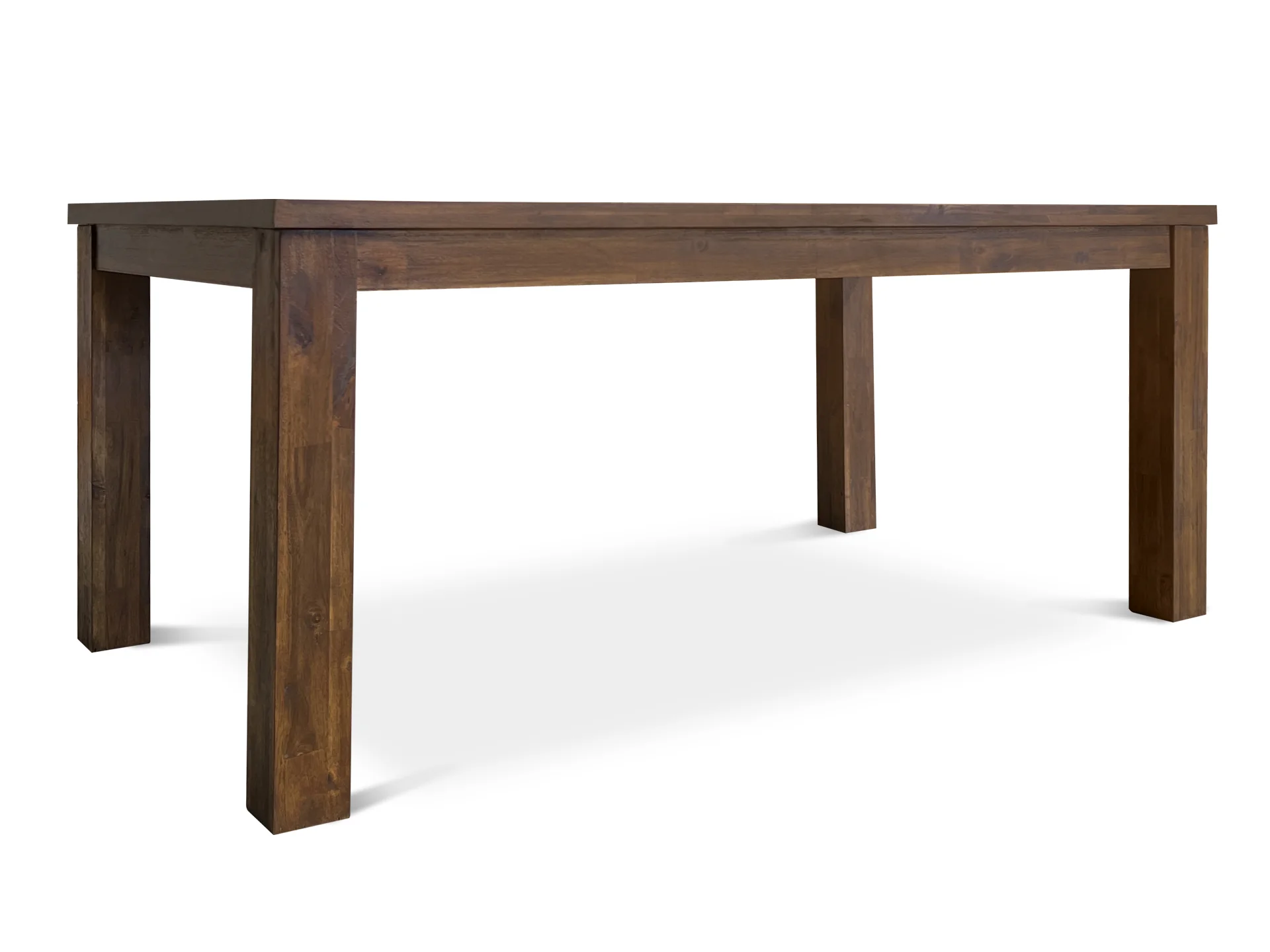 Jarvis Solid Wood Dining Table Rectangle 180 x 100cm - Caramel - Image 2