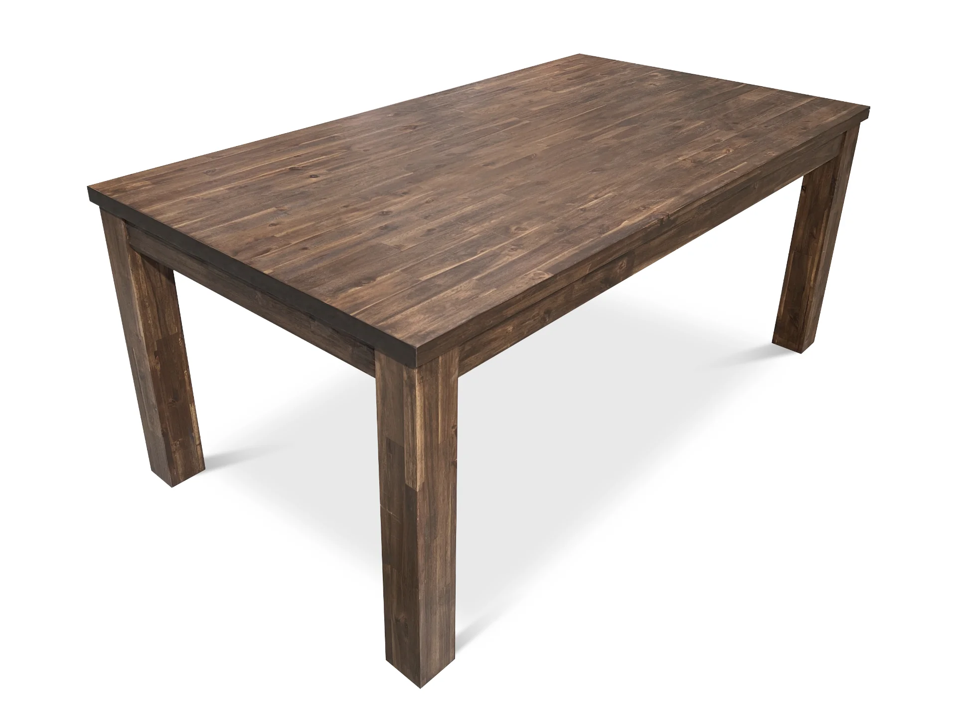 Jarvis Solid Wood Dining Table Rectangle 180 x 100cm - Caramel - Image 3