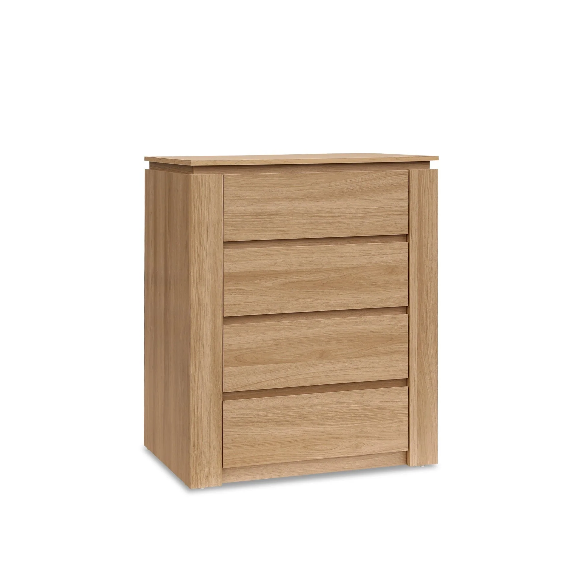 Jayce 4 Drawers Tallboy - Oak - Image 4
