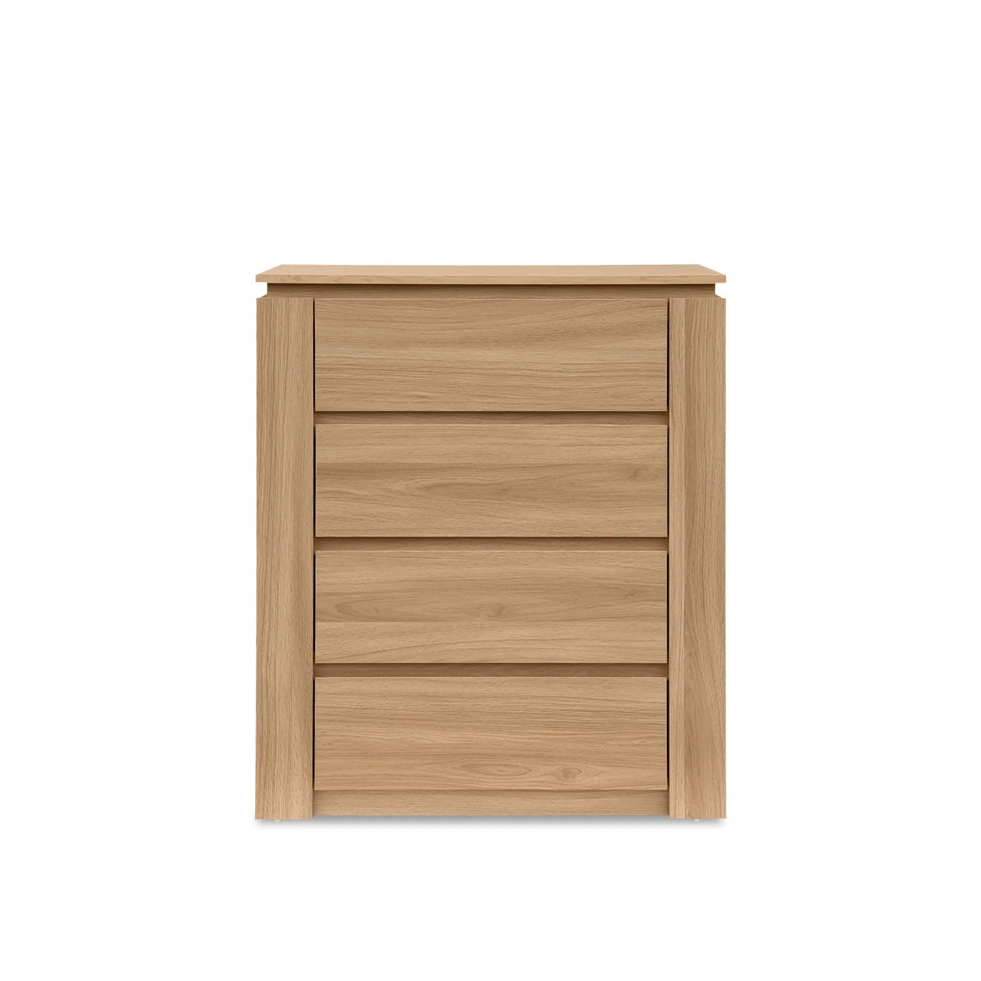 Jayce 4 Drawers Tallboy - Oak - Image 5