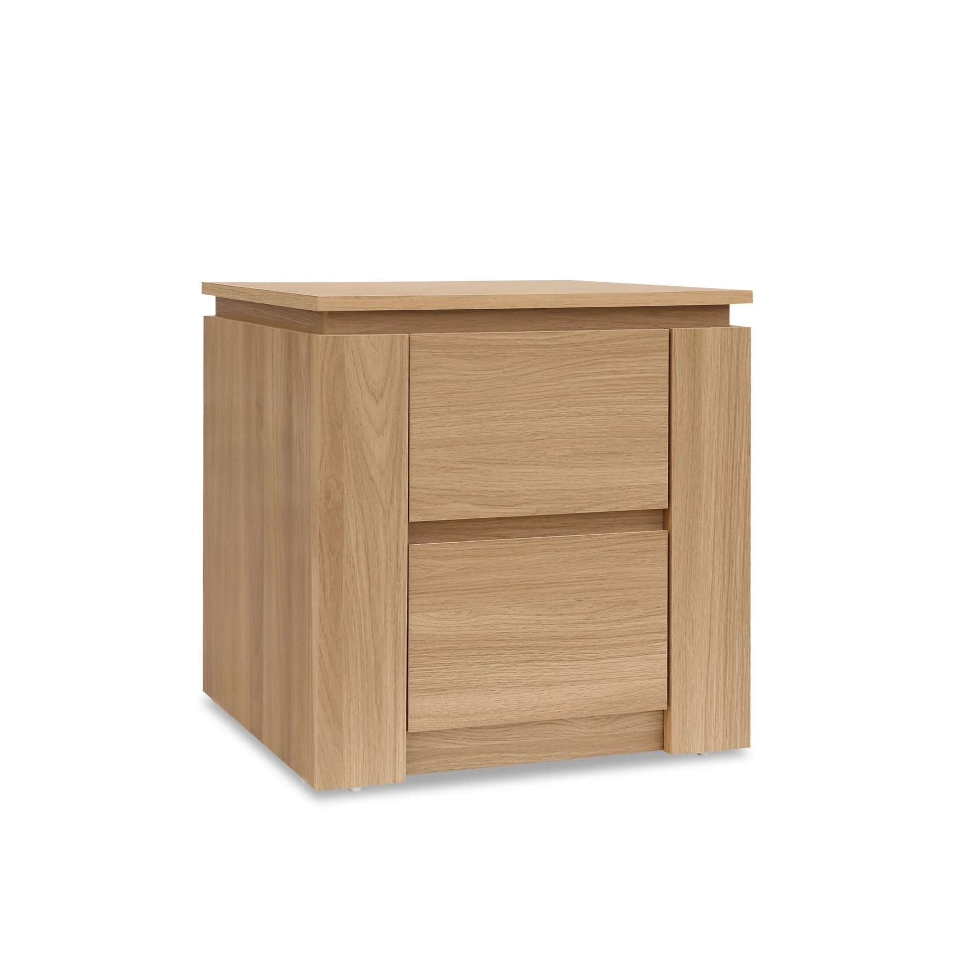 Jayce Bedside Table - Oak - Image 4