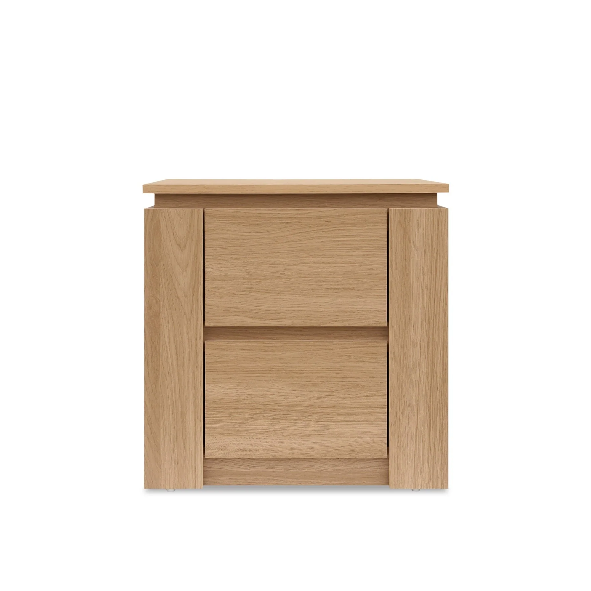 Jayce Bedside Table - Oak - Image 5