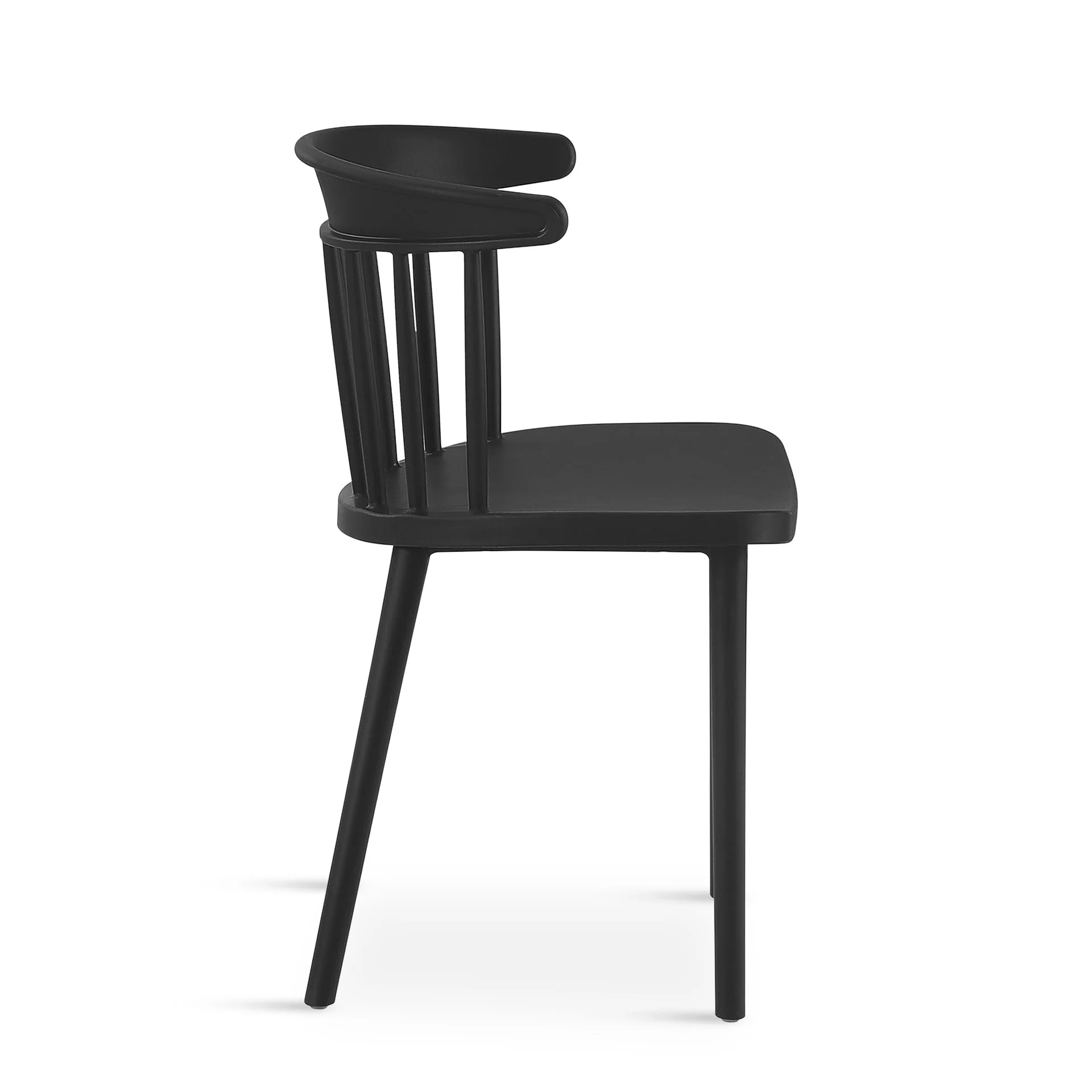 Jayden Dining Chair - Set of 4 - Black - Image 8