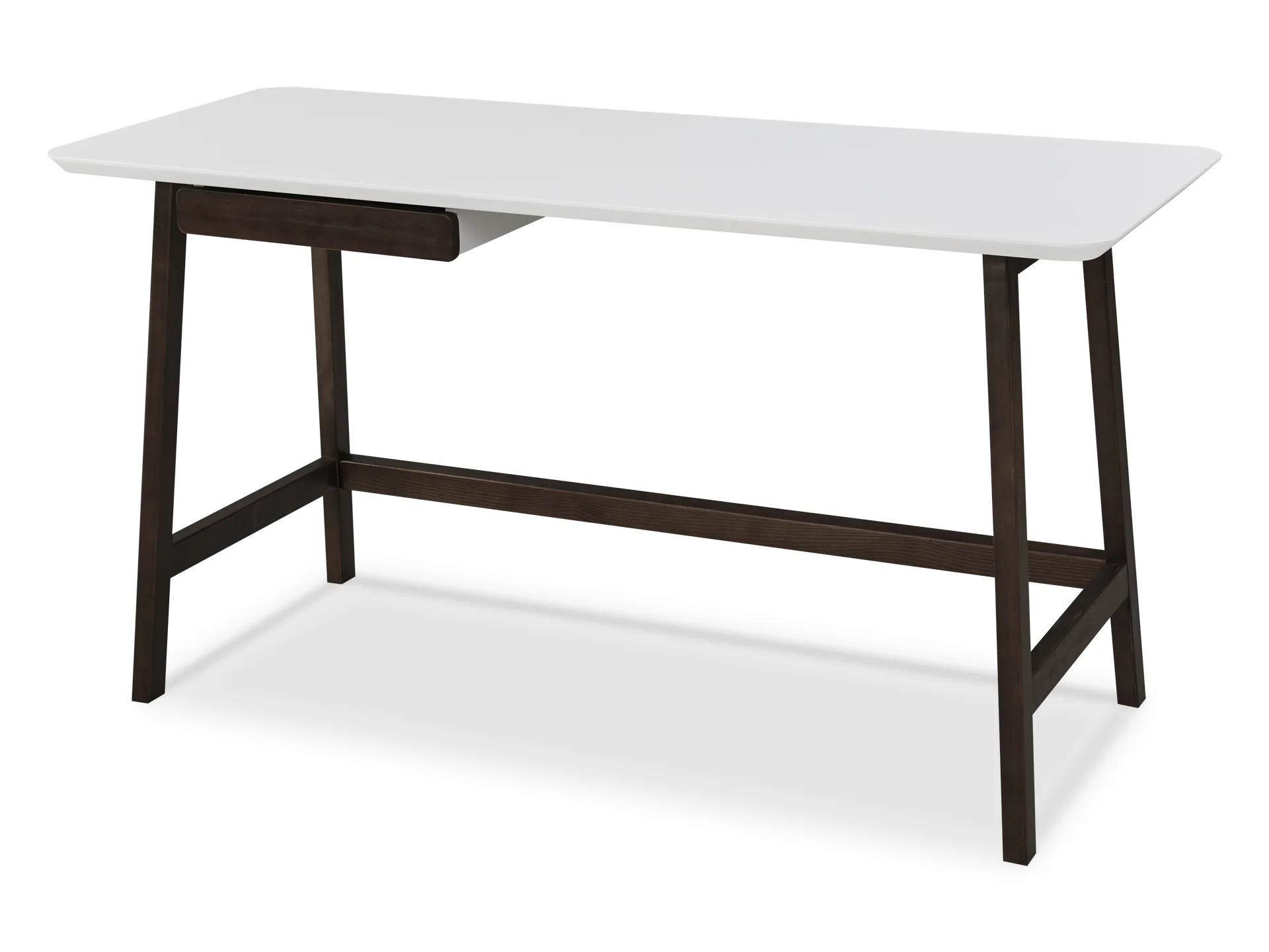 Jesse 140cm Computer Desk - Black Oak - Image 3
