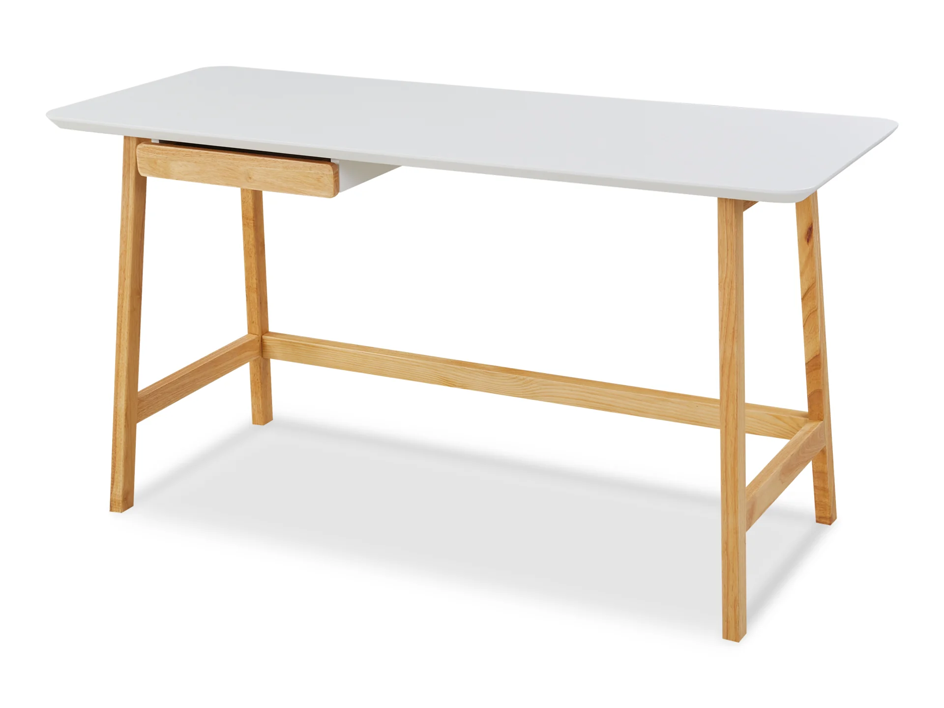 Jesse 140cm Computer Desk - Oak - Image 3