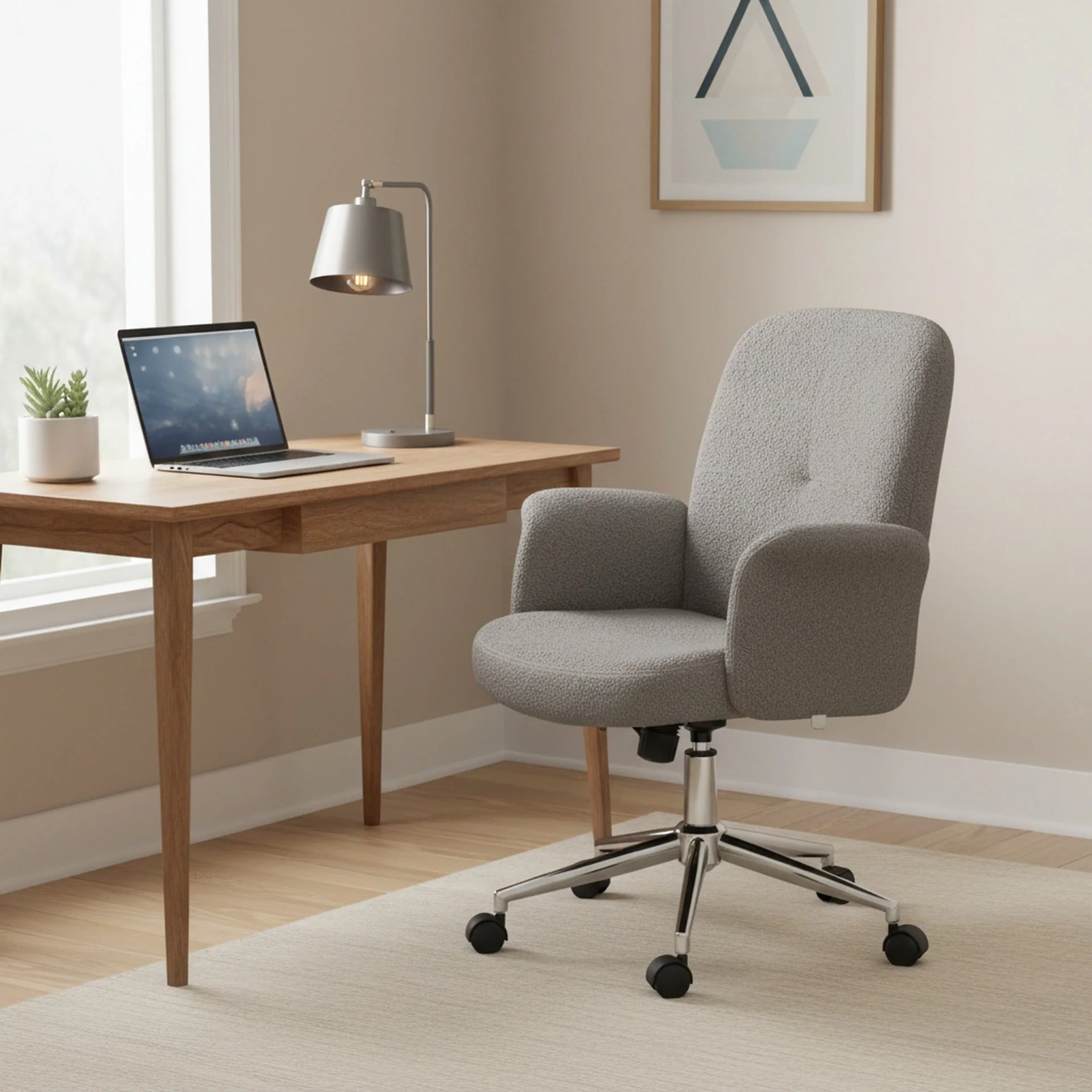 Jorge Office Chair - Dark Grey - Image 2