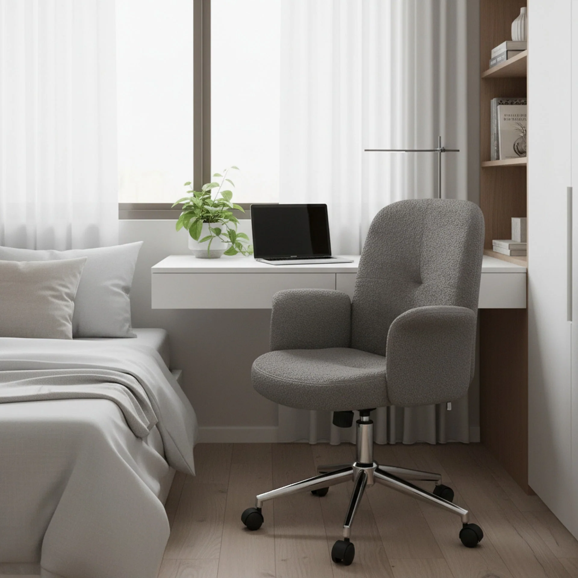 Jorge Office Chair - Dark Grey - Image 3