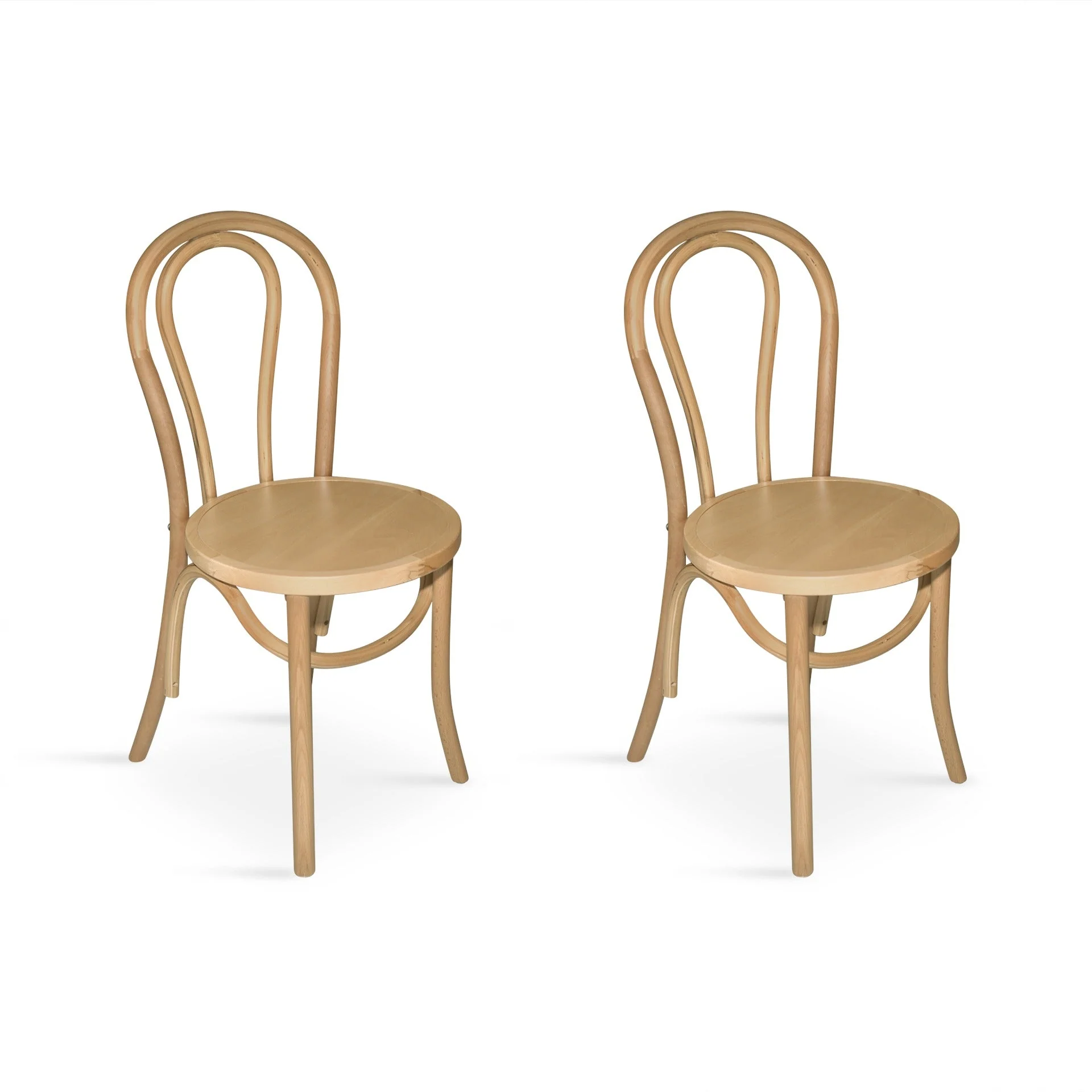 Joshua Thonet Replica Dining Chair - Set of 2 - Natural - Image 5