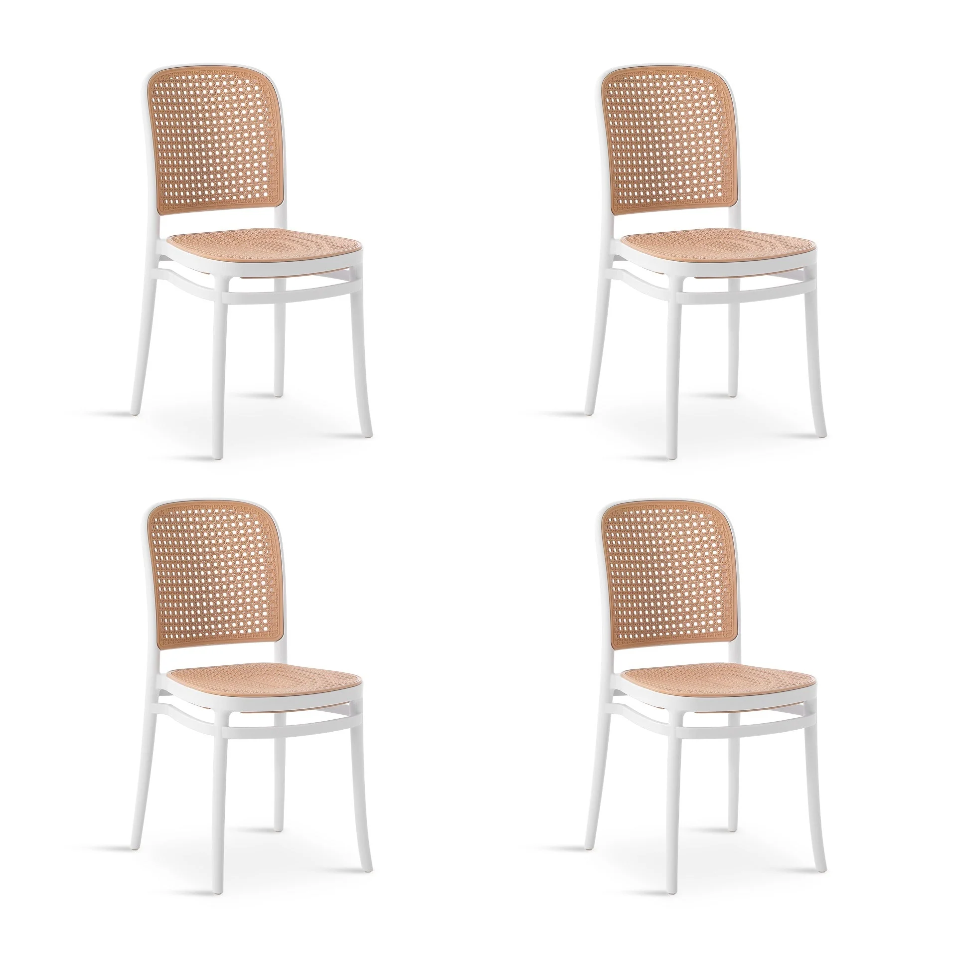 Josiah Dining Chair - Set of 4 - White - Image 6