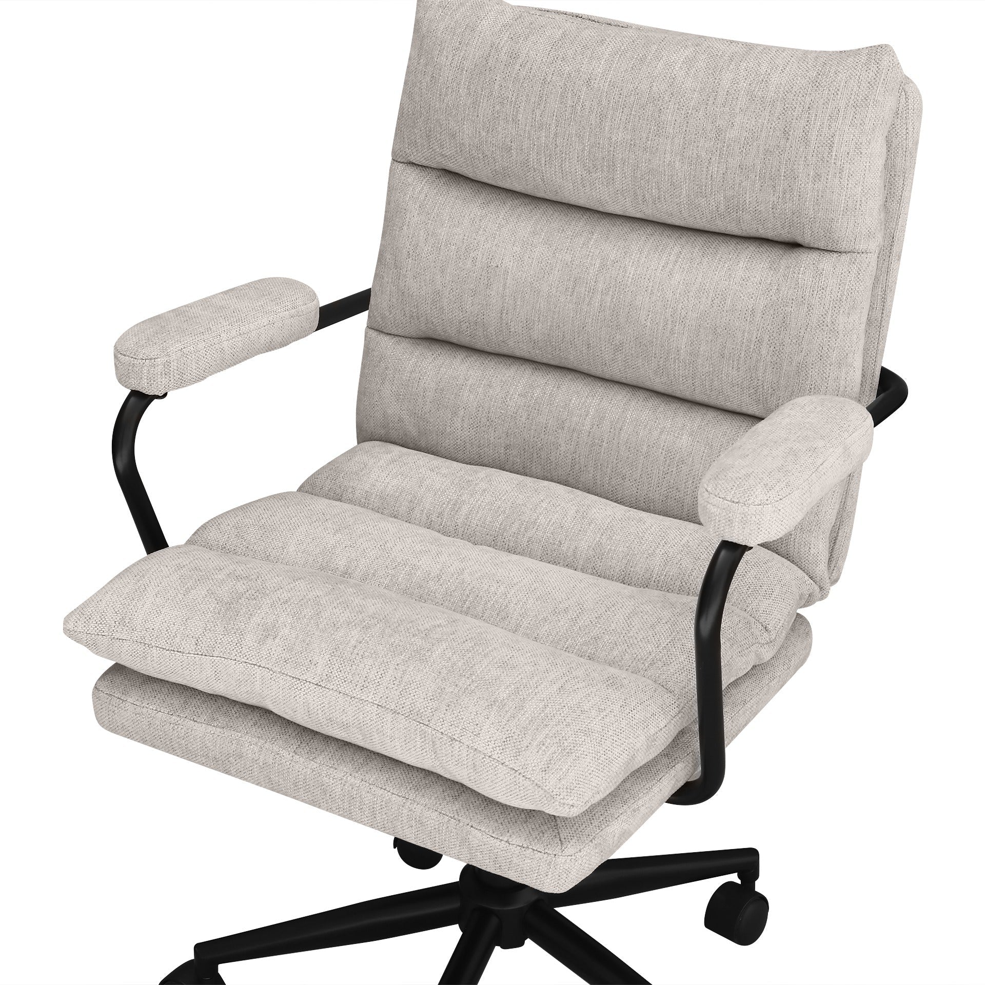 Josue Office Chair - Light Grey - Image 7
