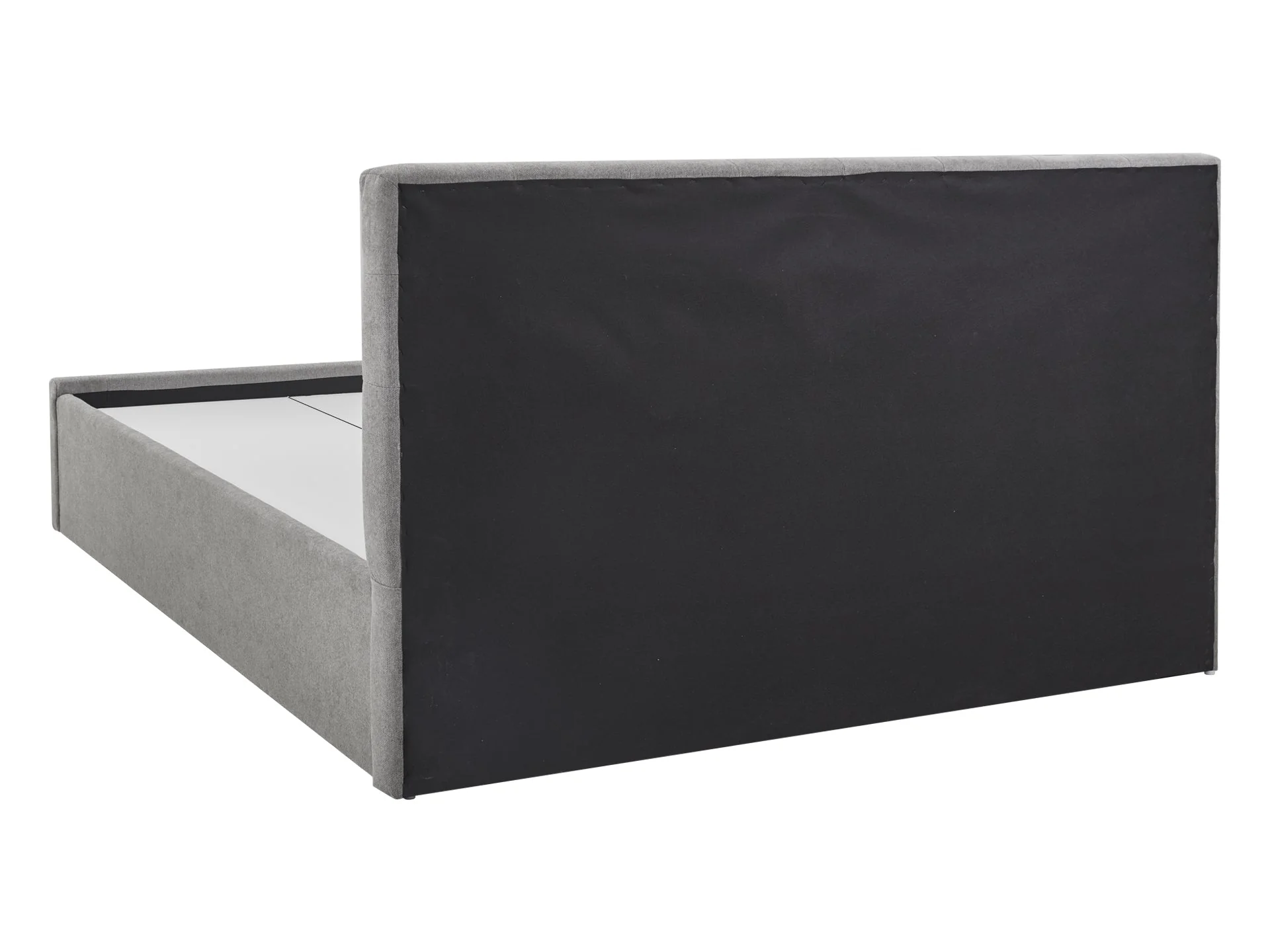 JULIAN King Bed Frame with Storage - LIGHT GREY - Image 5