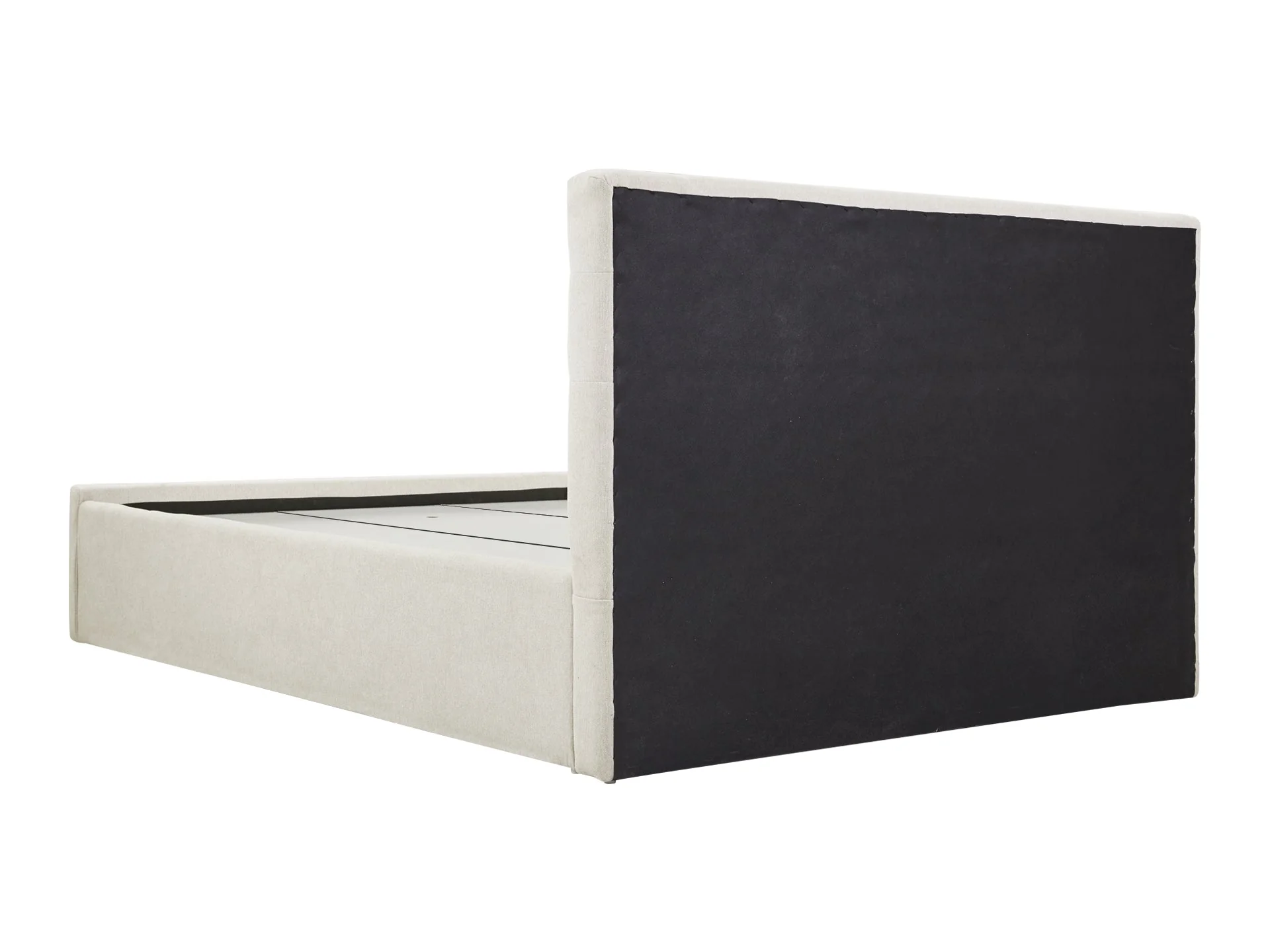 JULIAN Queen Bed Frame with Storage - BEIGE - Image 5