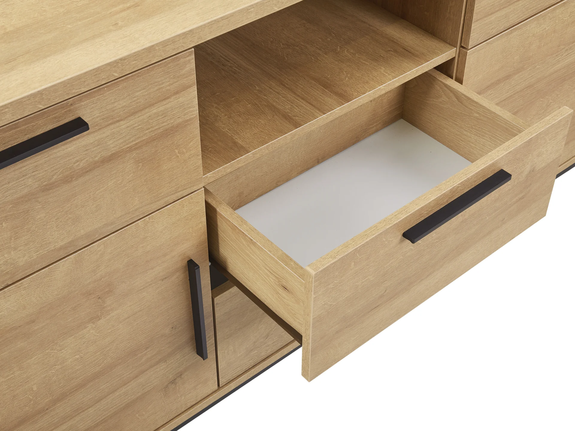 Kaden Sideboard Buffet Table - Oak - Image 6