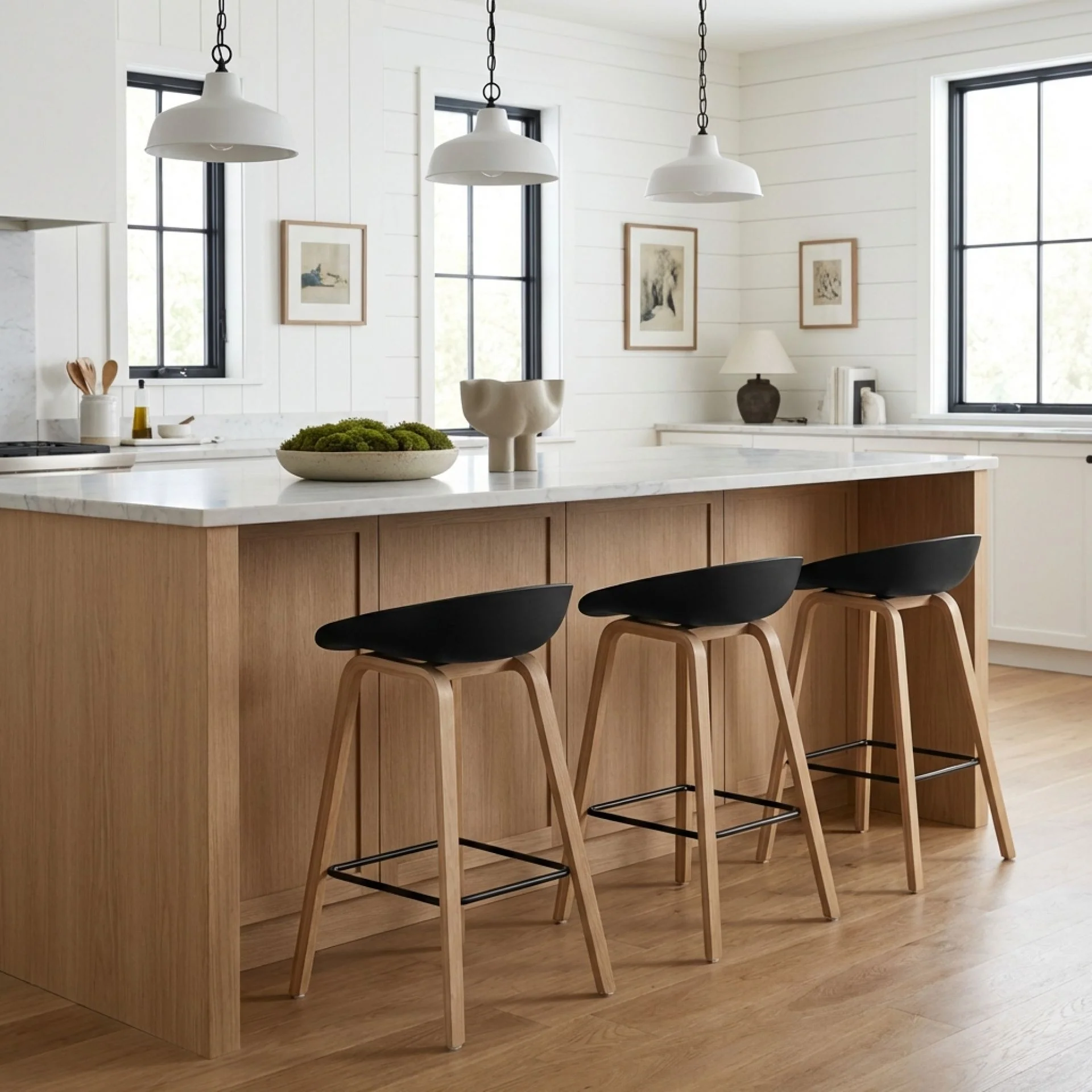 Kai Bar Stool Metal Barstool 65cm - Black - Image 2