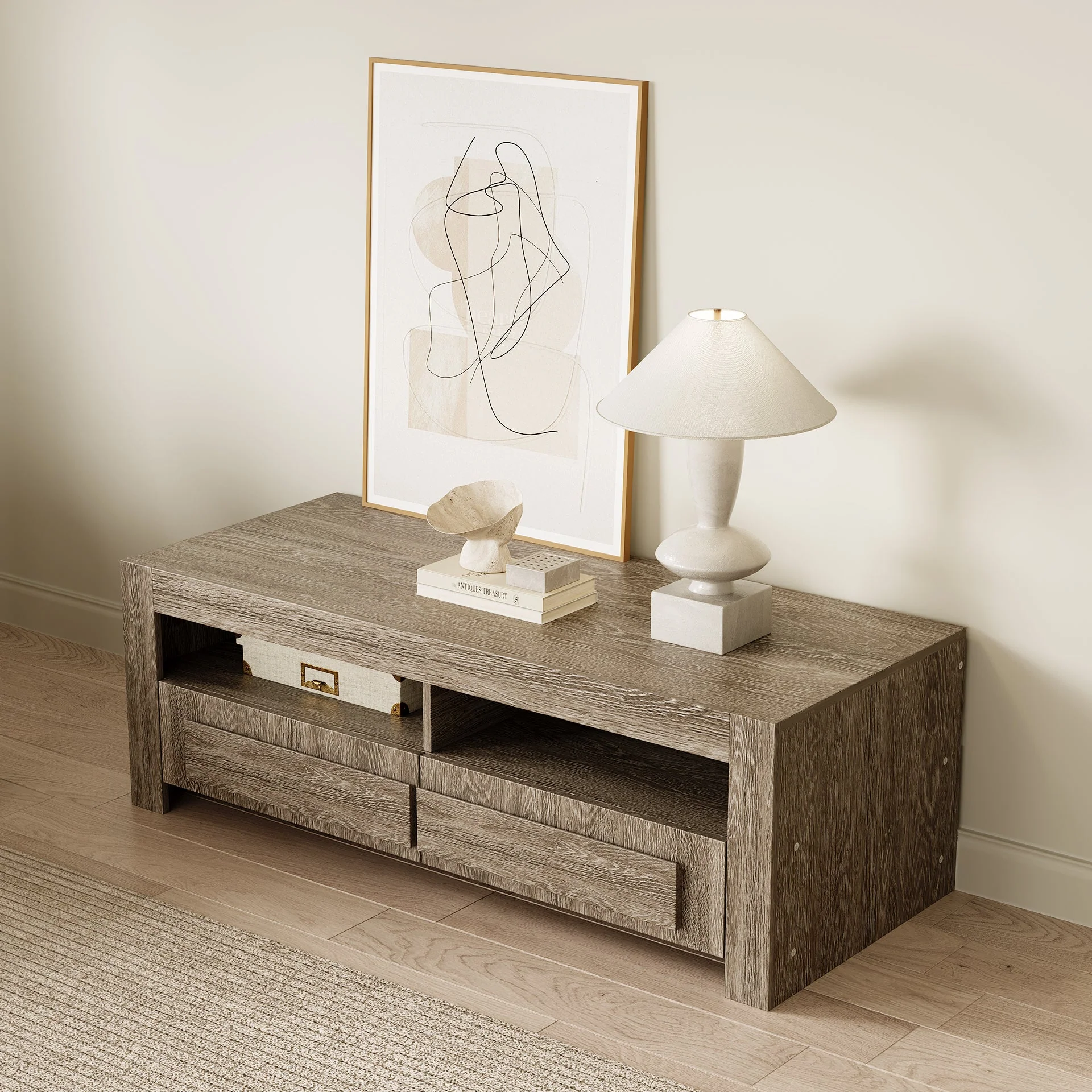 Kalani 1.2m Entertainment Unit - Sonama Oak