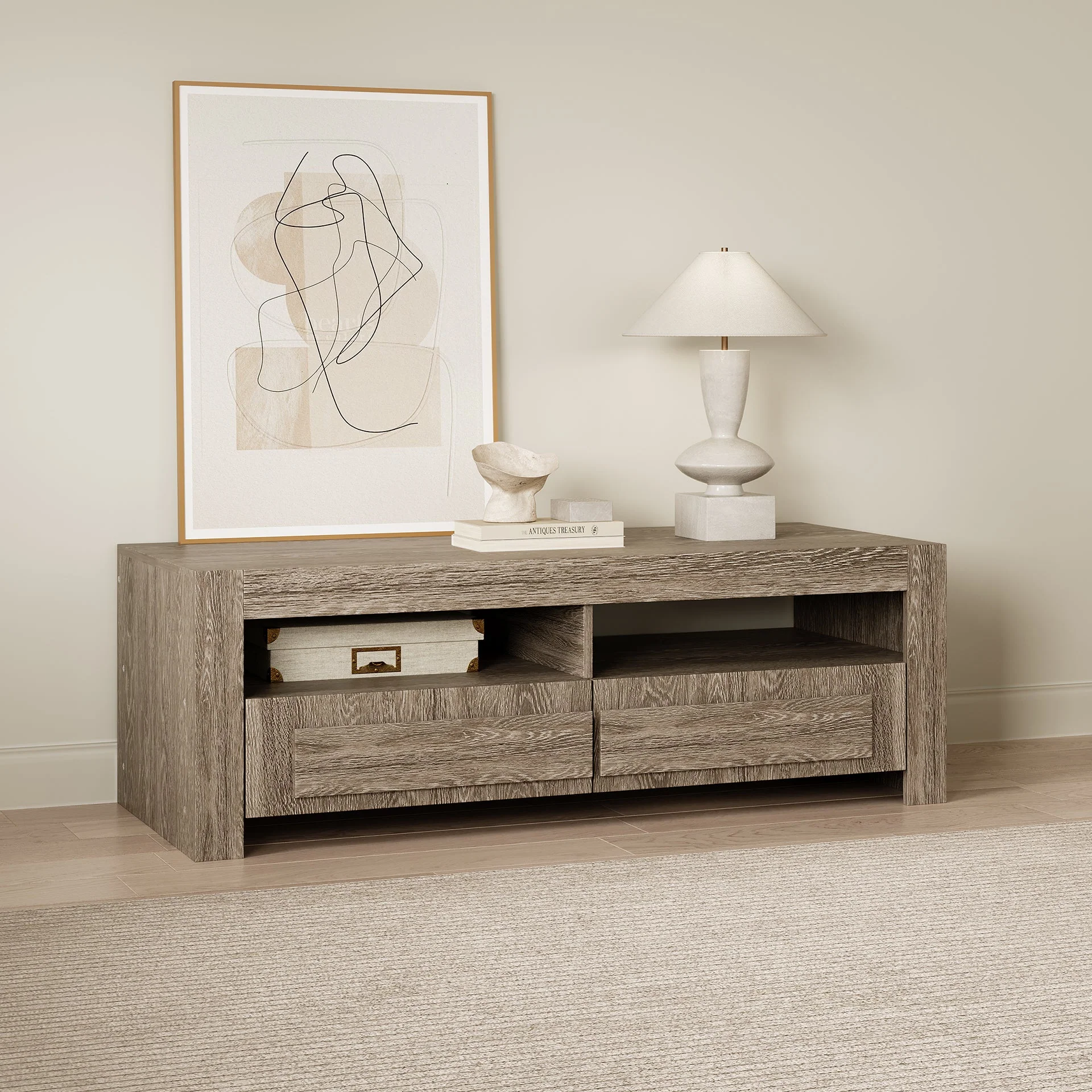 Kalani 1.2m Entertainment Unit - Sonama Oak - Image 2