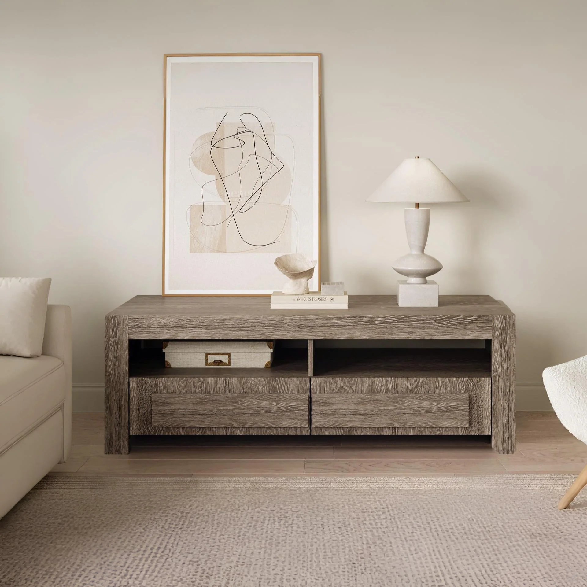 Kalani 1.2m Entertainment Unit - Sonama Oak - Image 3