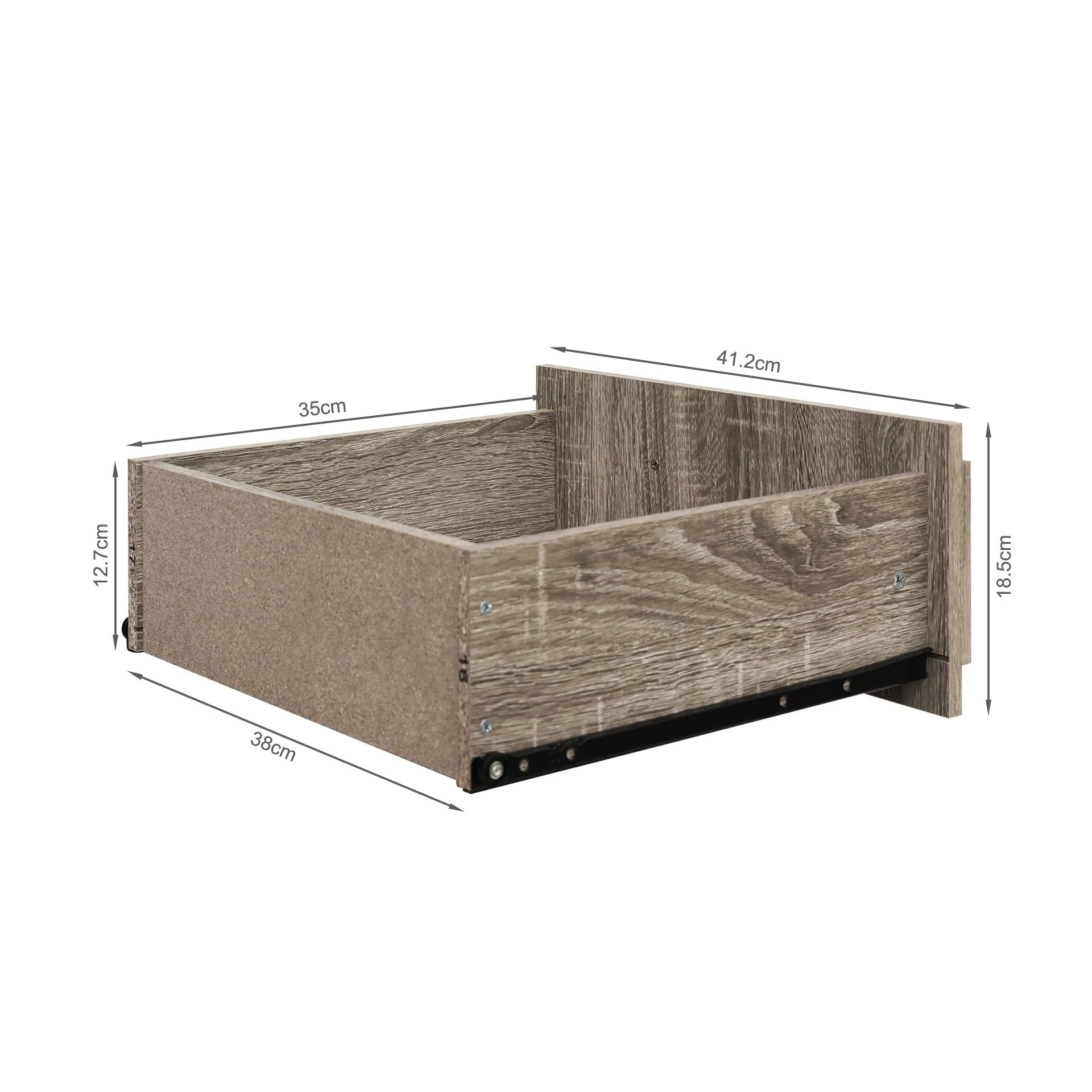 Kalani Coffee Table - Sonama Oak - Image 9