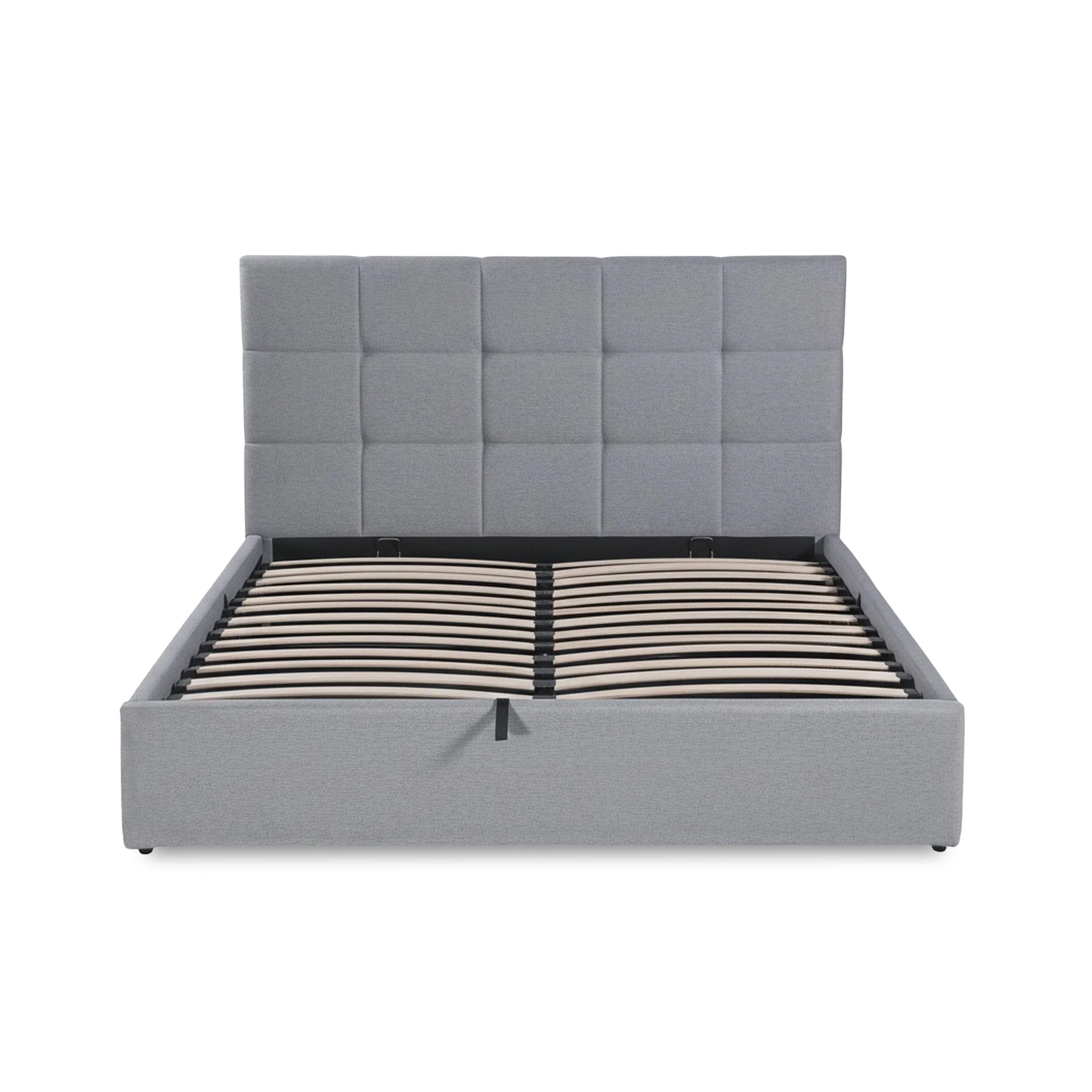 Kano Queen Gas Lift Bed Frame - Grey - Image 9