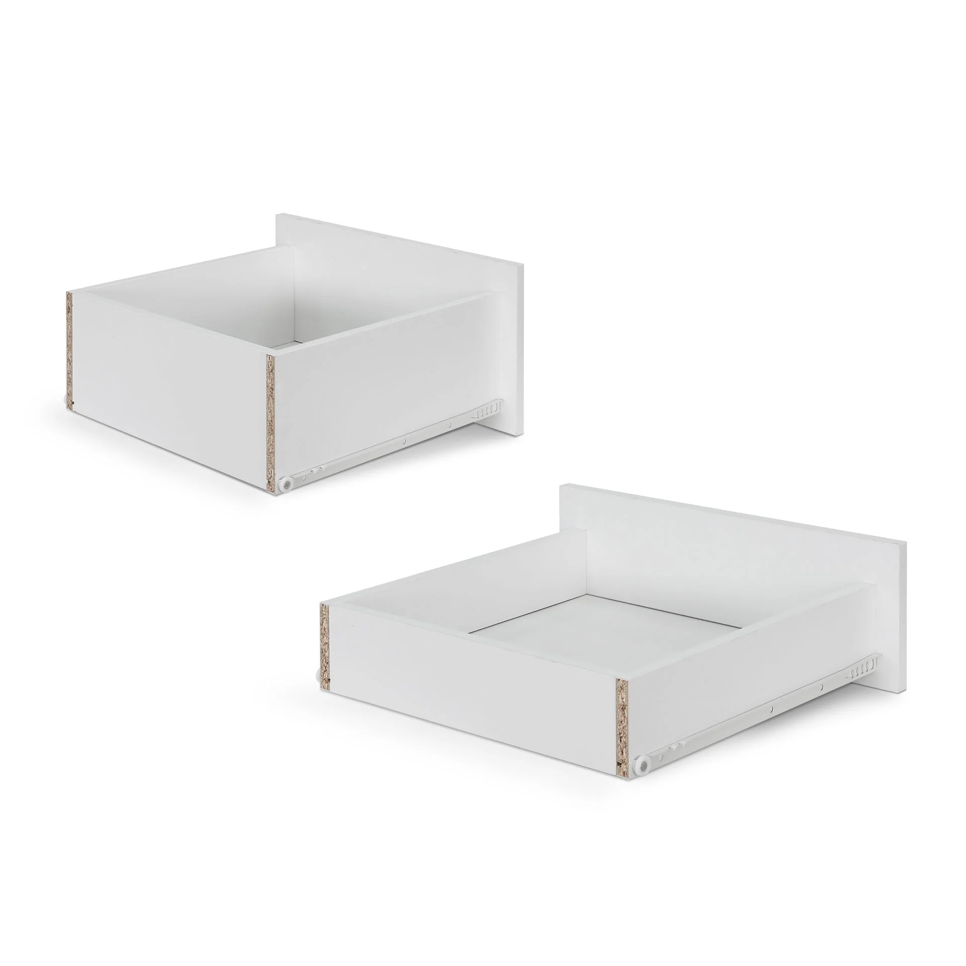Karter Computer Desk with Drawers - White - Image 10