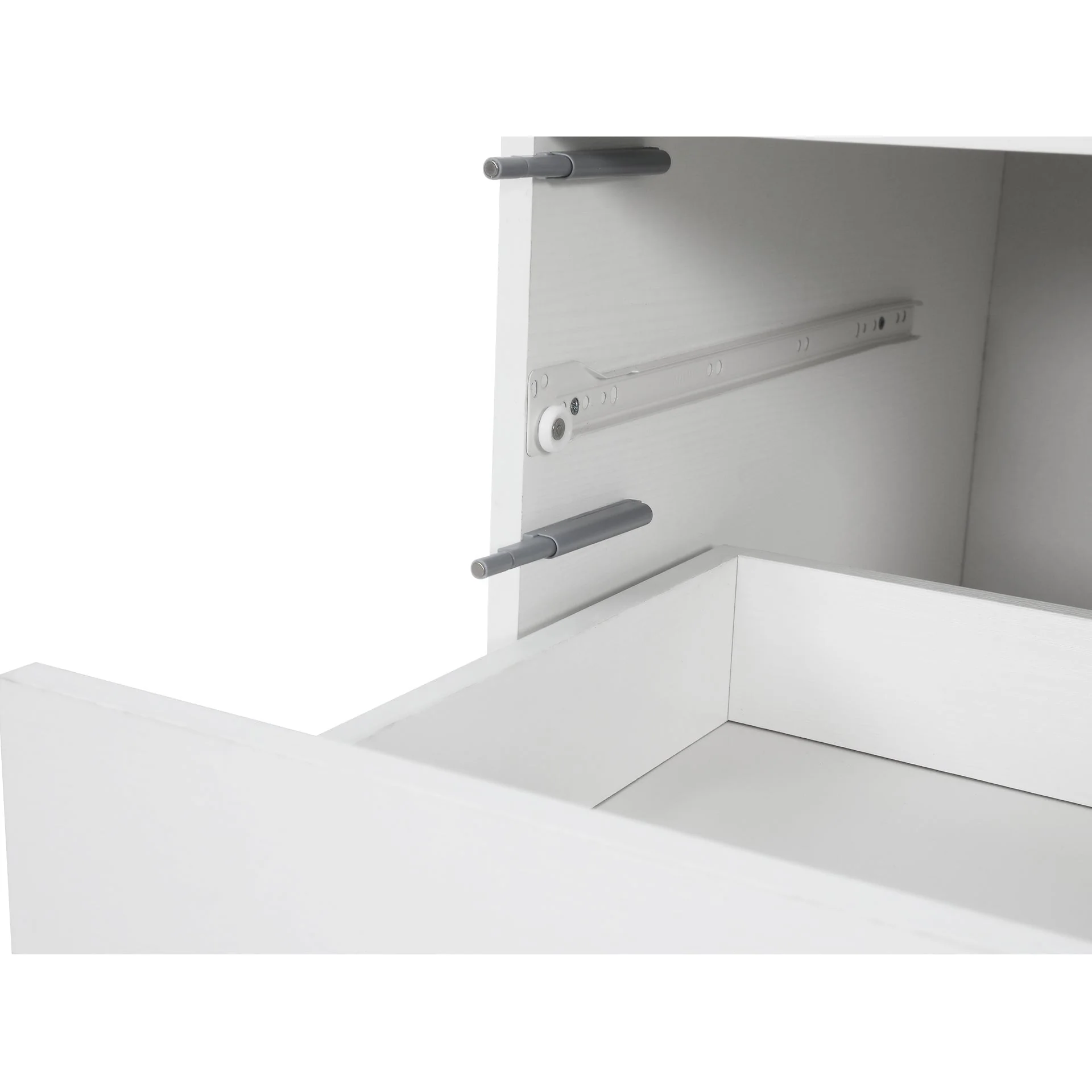 Karter Computer Desk with Drawers - White - Image 12