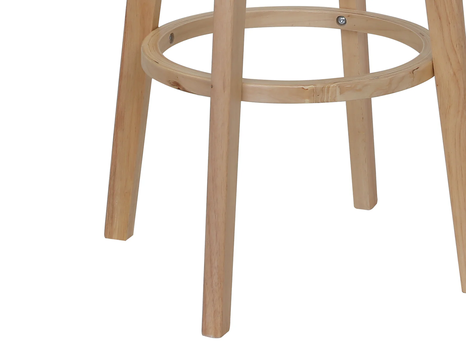 KATE Bar Stool Wooden Barstool GREY - Image 7