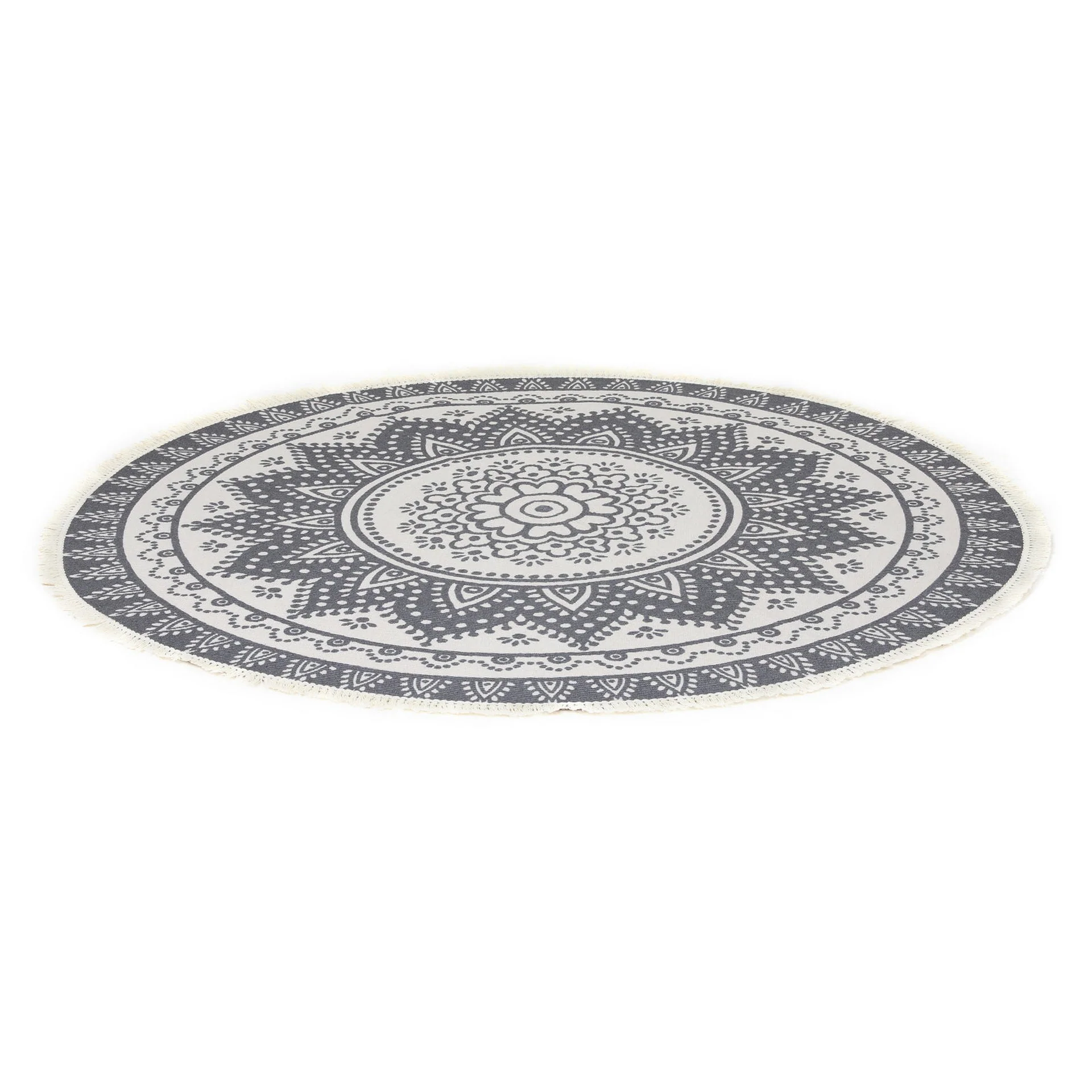 Katelin Bohemian Floor Rug - Black - Image 2