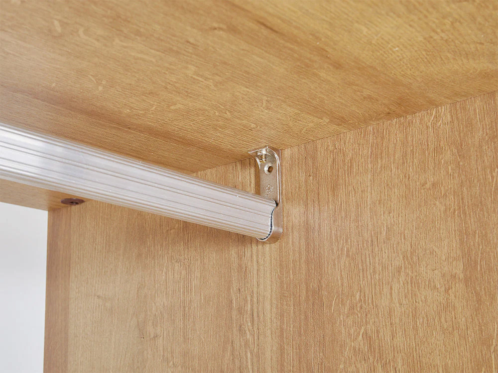 KAWEKA Wooden Wardrobe - Oak - Image 10