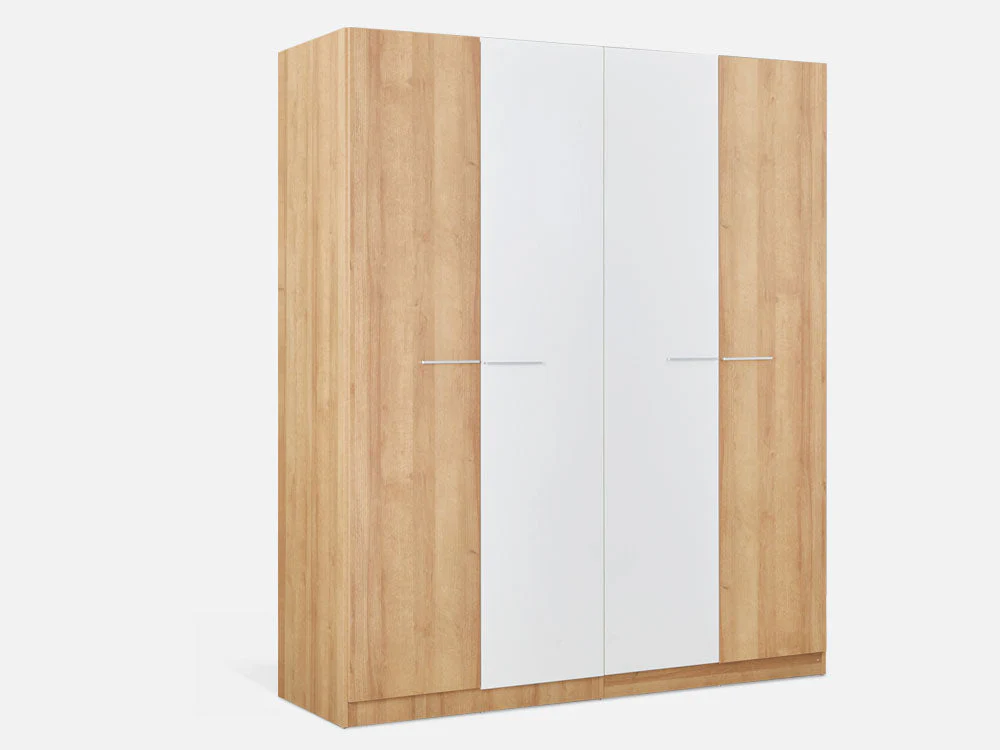 KAWEKA Wooden Wardrobe - Oak - Image 2
