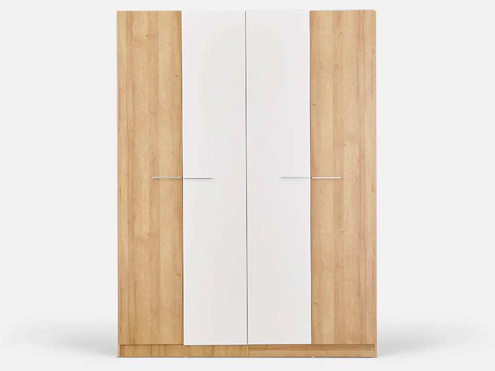 KAWEKA Wooden Wardrobe - Oak - Image 3