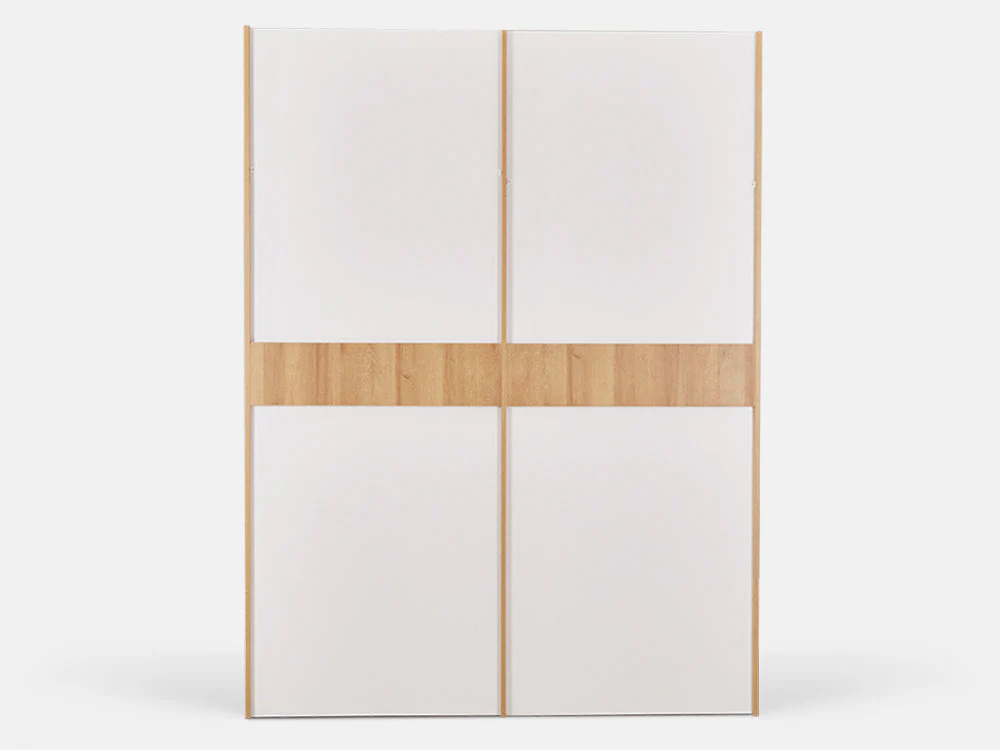 KAWEKA Wooden Wardrobe - Oak - Image 6