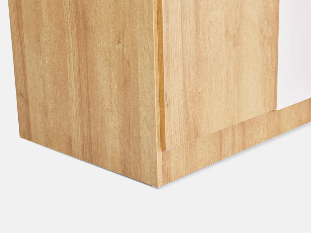 KAWEKA Wooden Wardrobe - Oak - Image 8