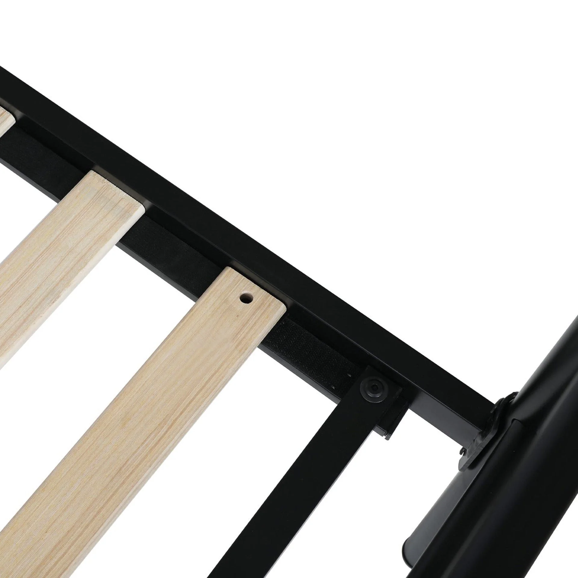 Keira Double Metal Bed Frame - Black - Image 11