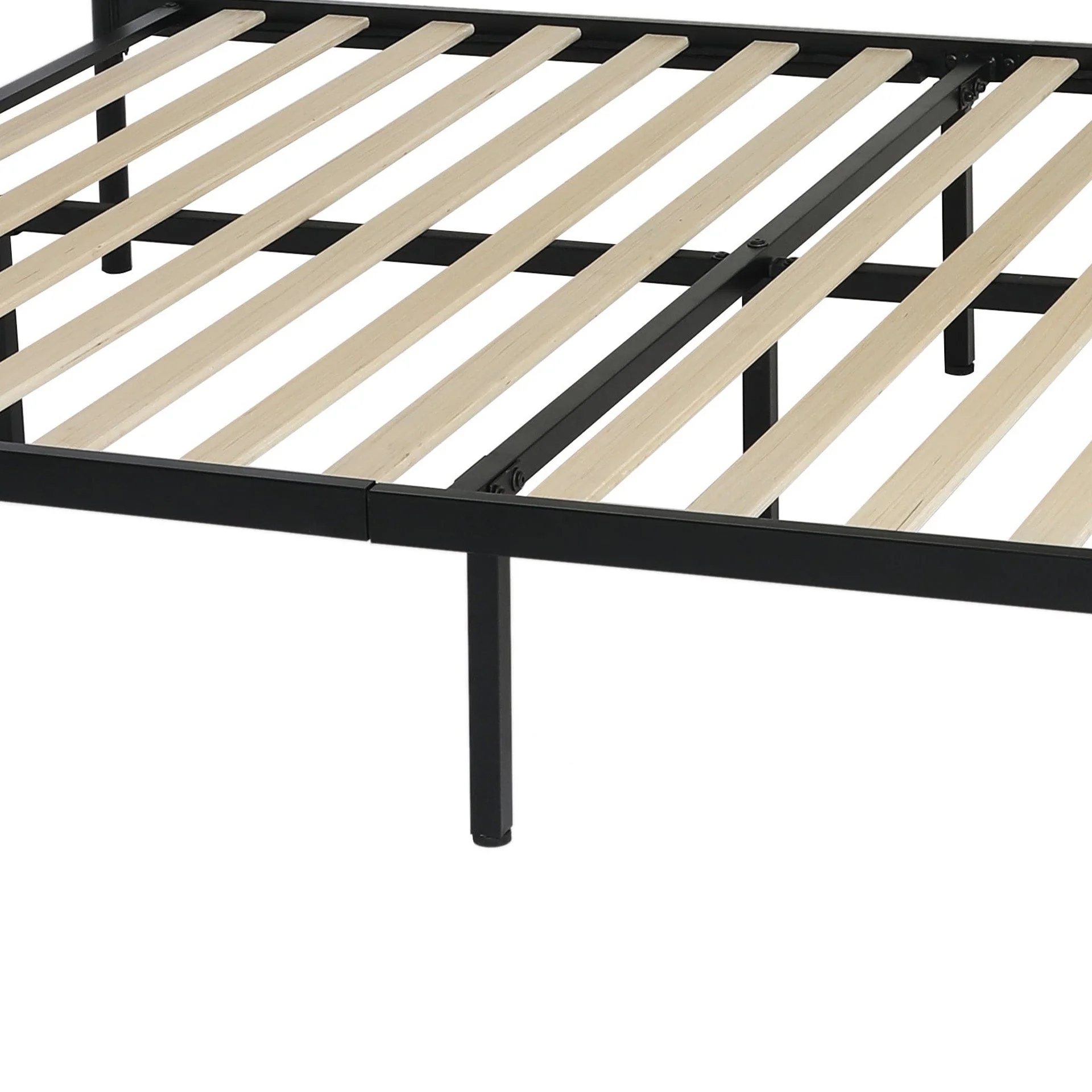 Keira Double Metal Bed Frame - Black - Image 12