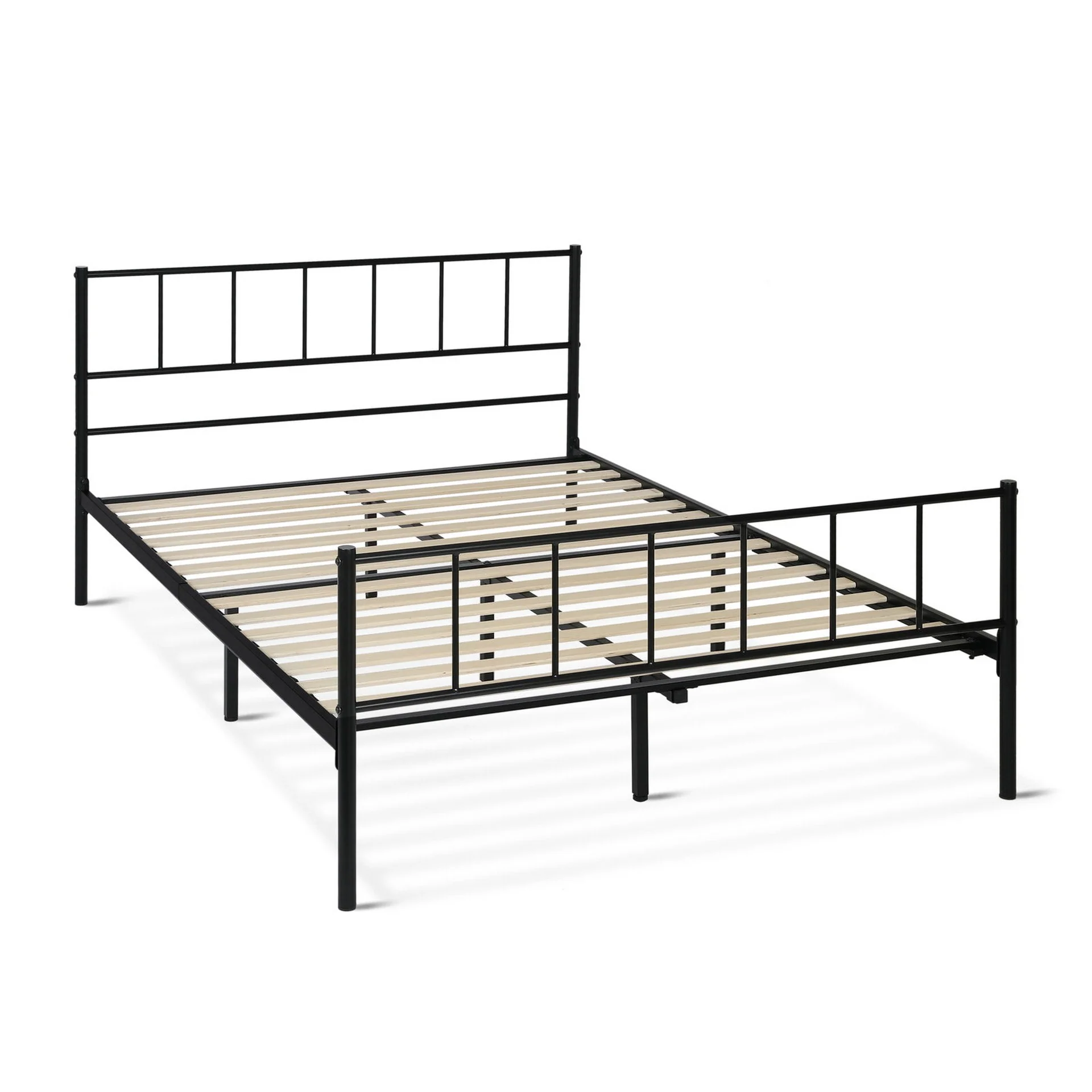 Keira Double Metal Bed Frame - Black - Image 9