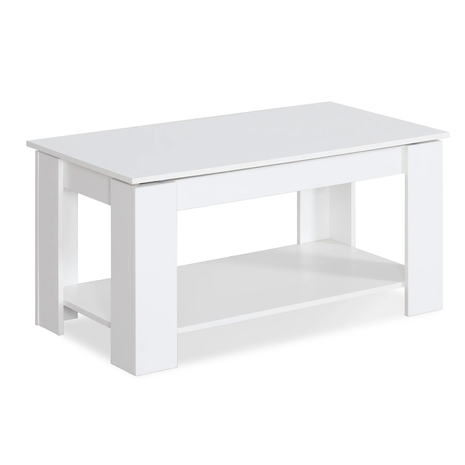 Kendall Lift Top Coffee Table - White - Image 7
